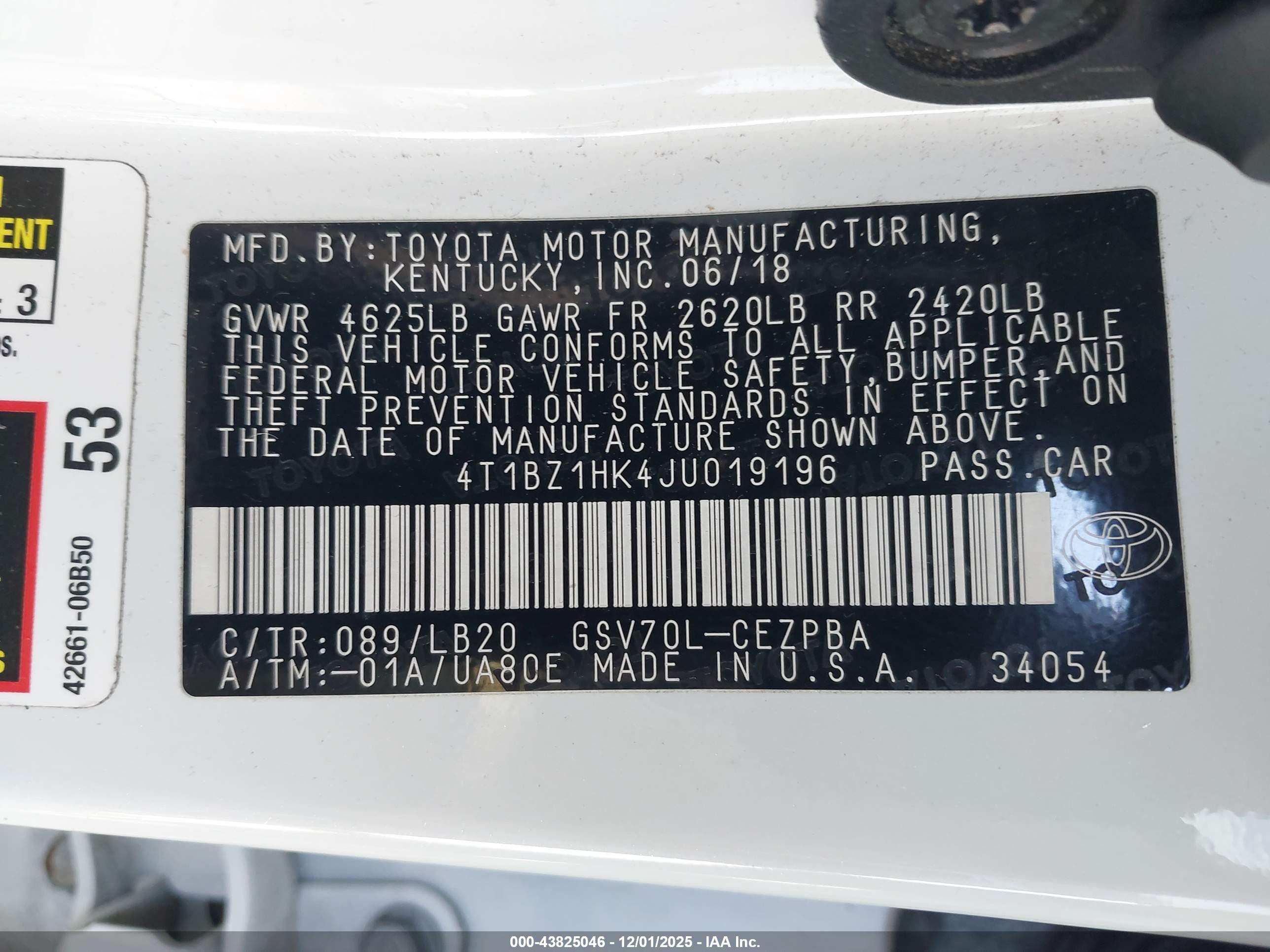 TOYOTA CAMRY image 9