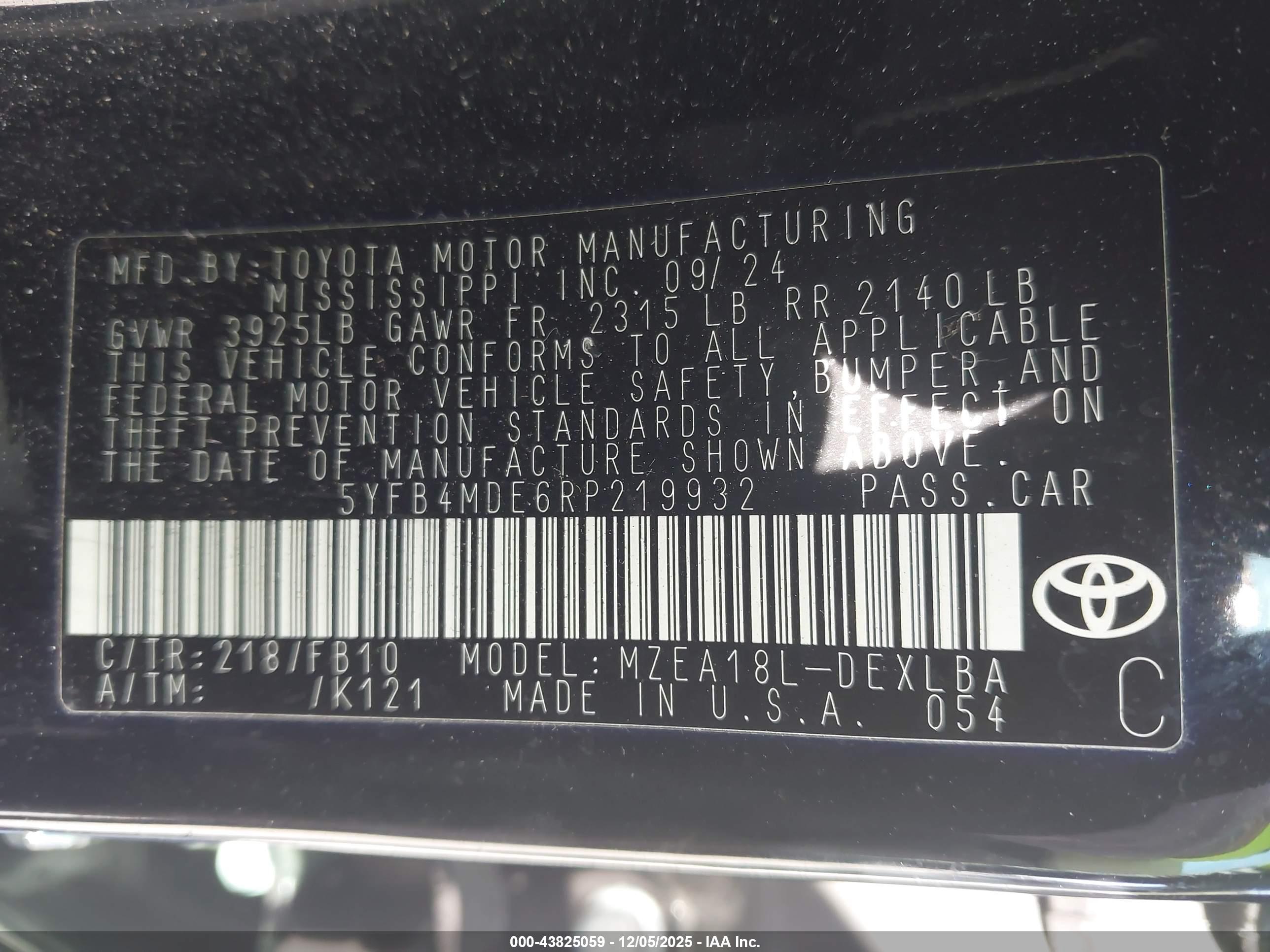 TOYOTA COROLLA image 9
