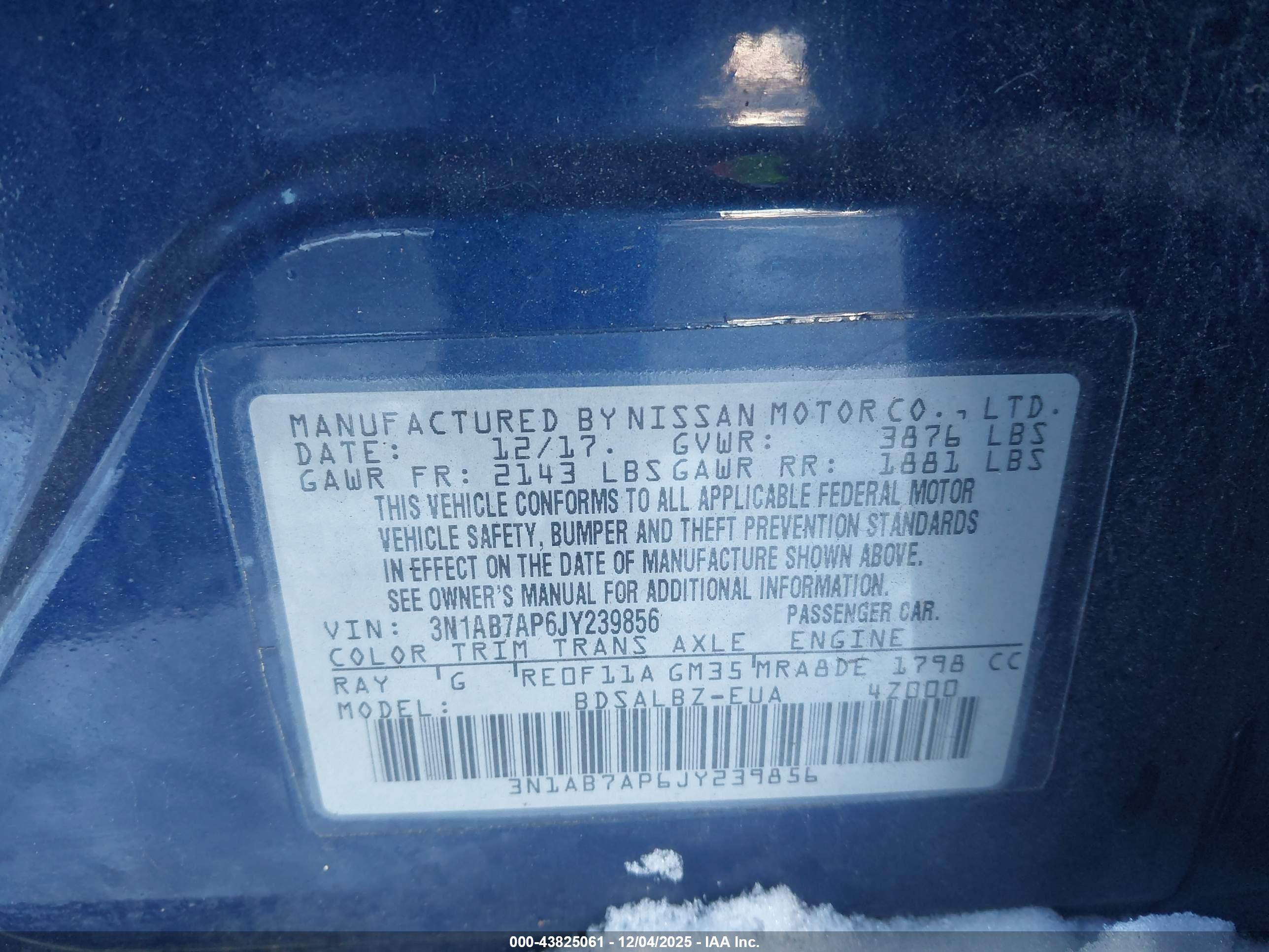 NISSAN SENTRA image 9