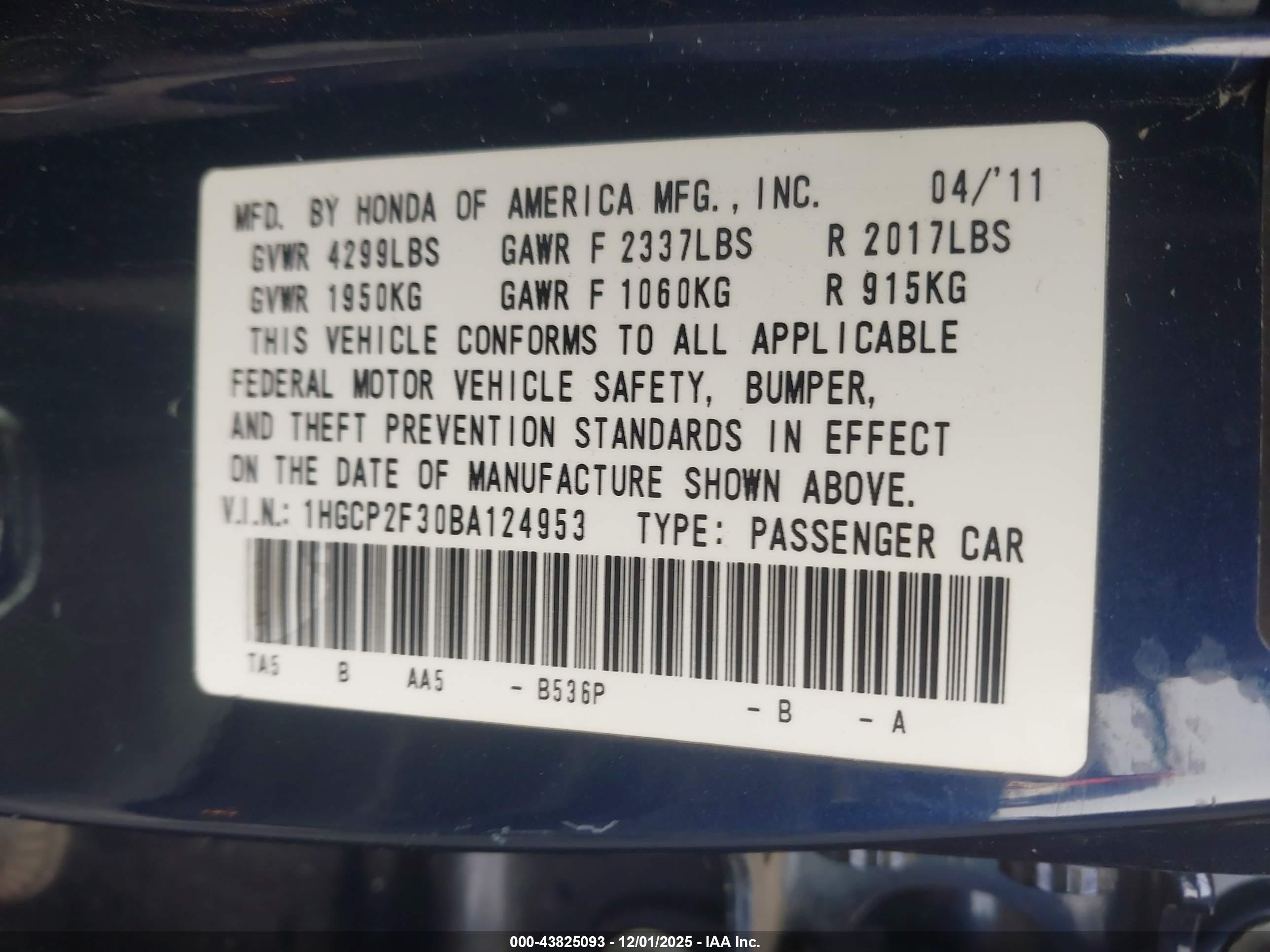 HONDA ACCORD image 9