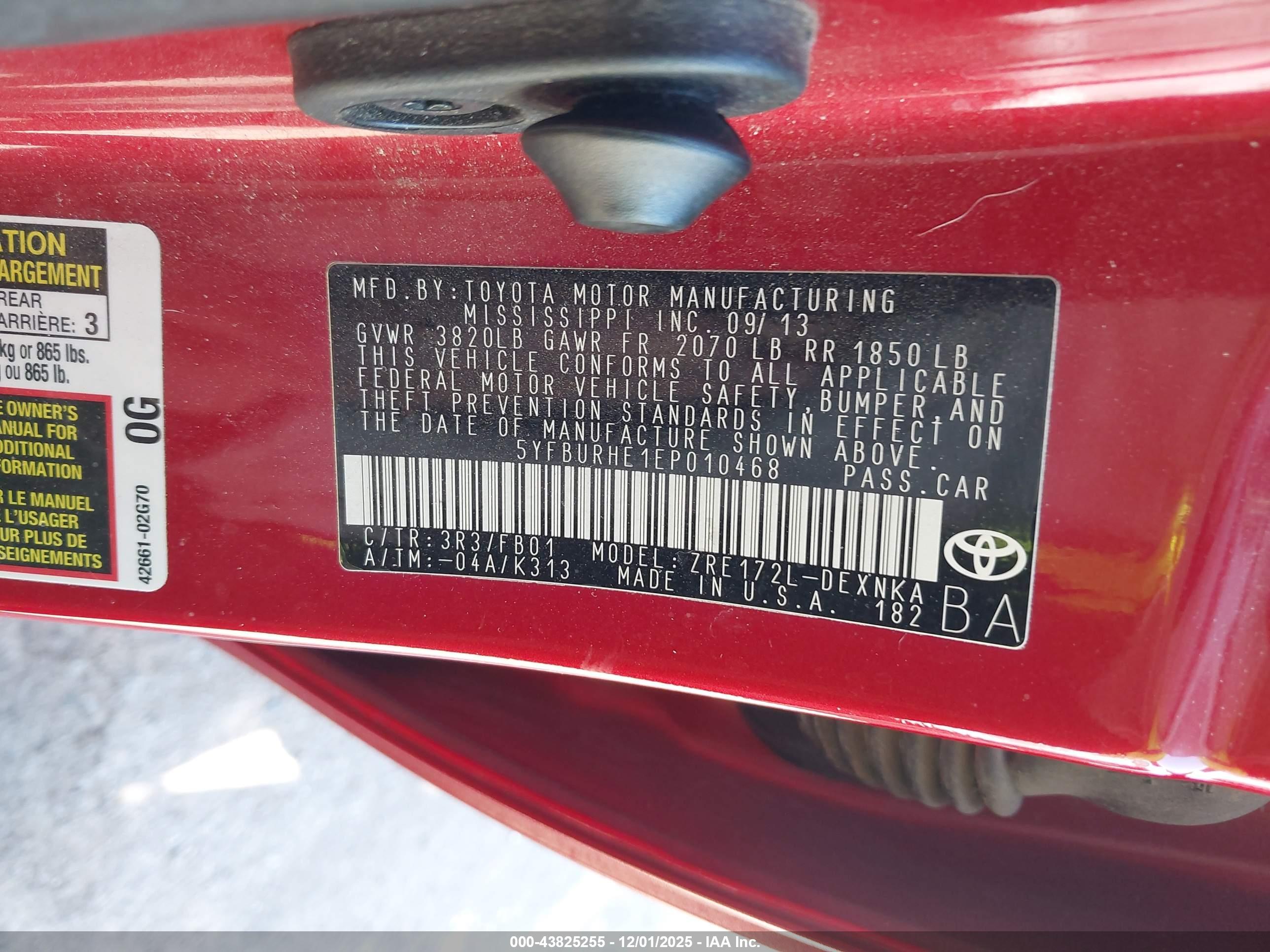 TOYOTA COROLLA image 9