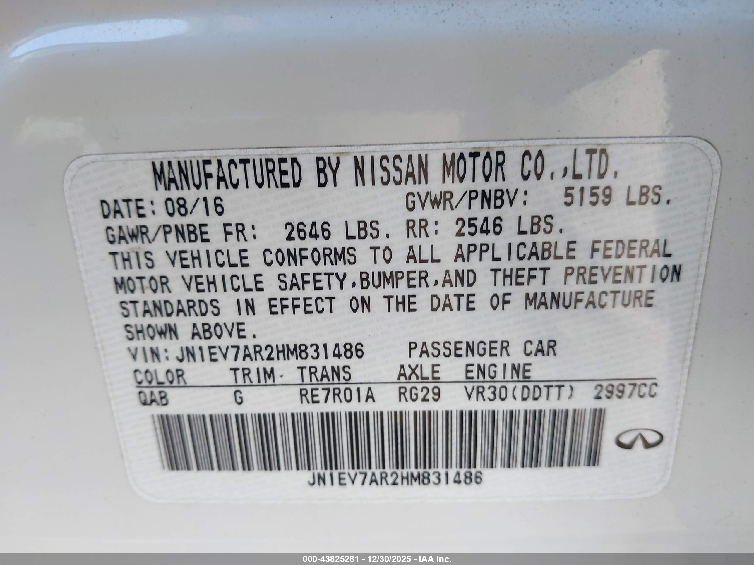 INFINITI Q50 image 9