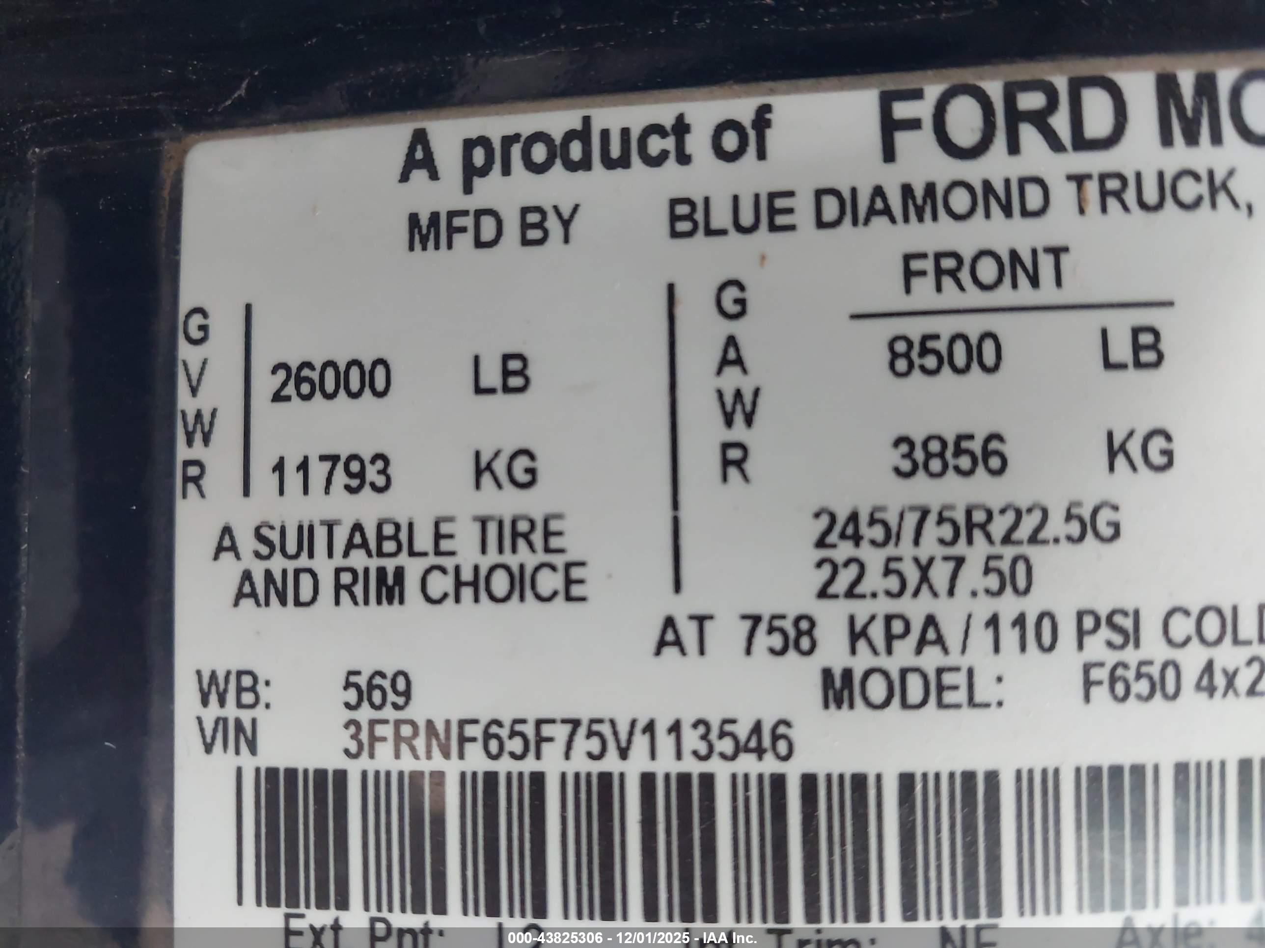 FORD F-650 image 9