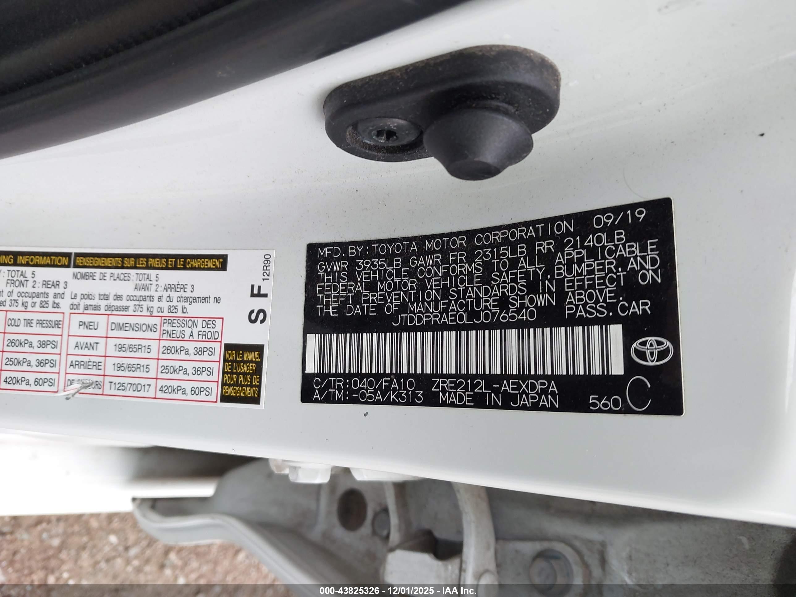 TOYOTA COROLLA image 9
