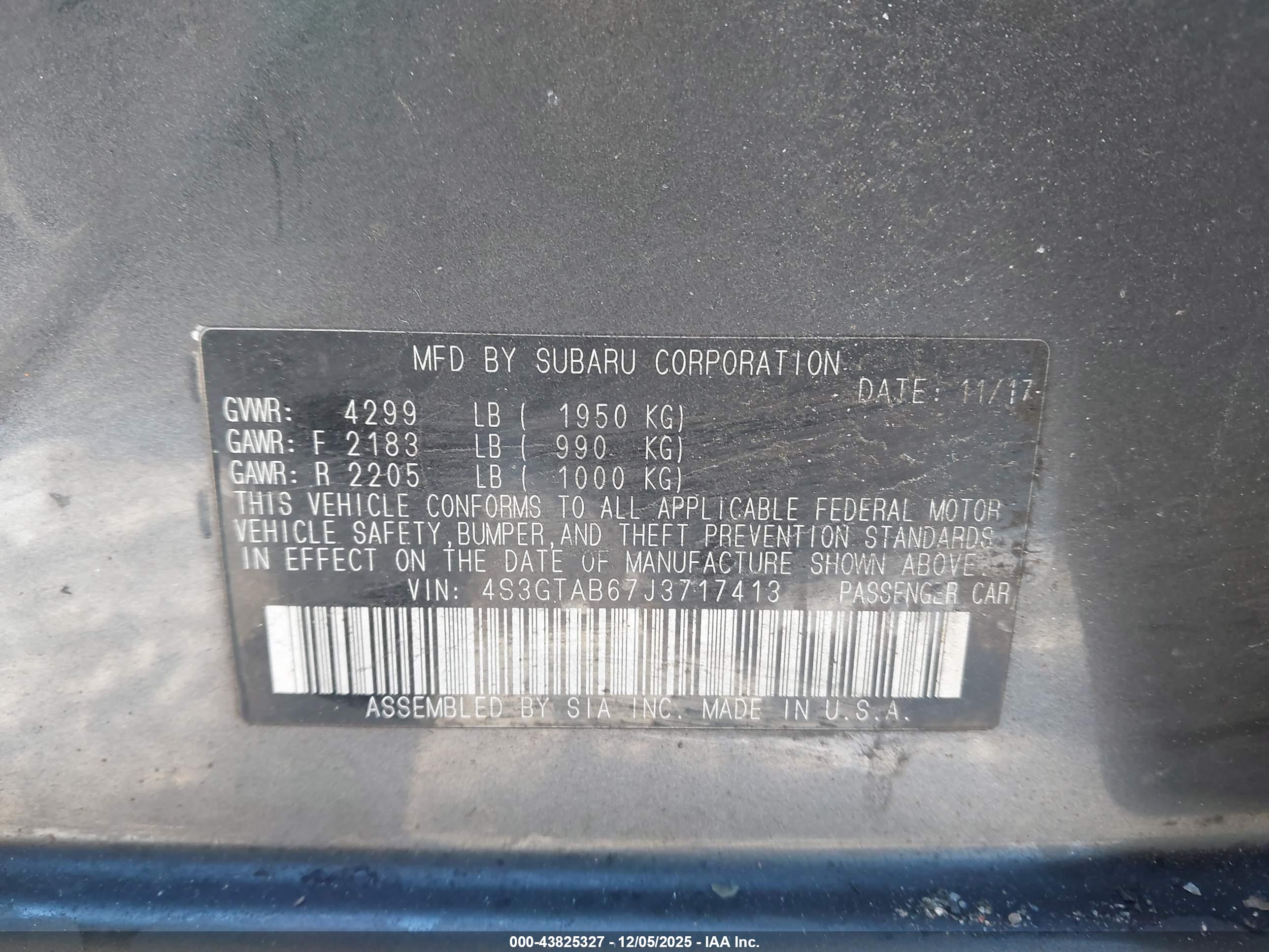 SUBARU IMPREZA image 9