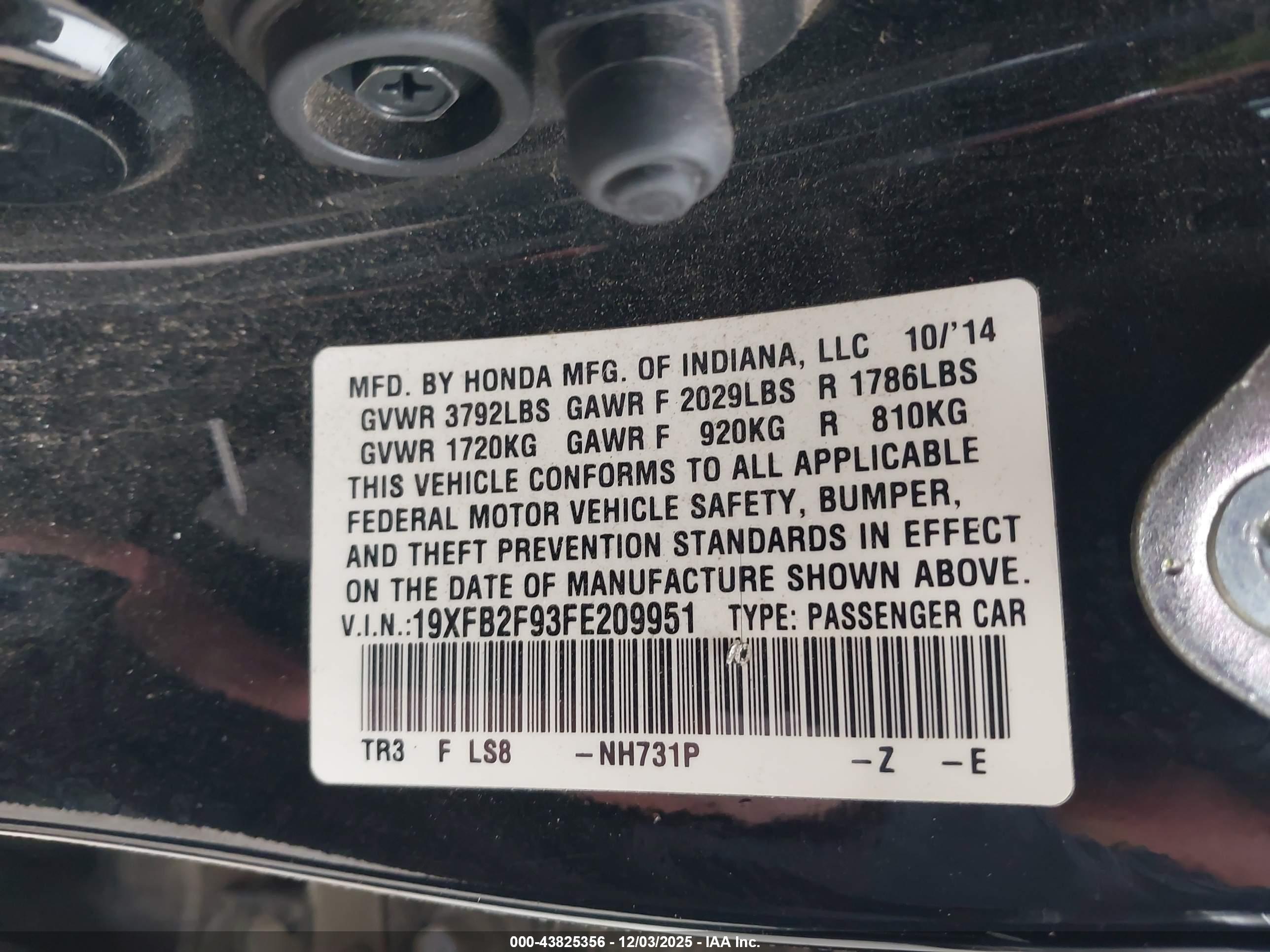 HONDA CIVIC image 9
