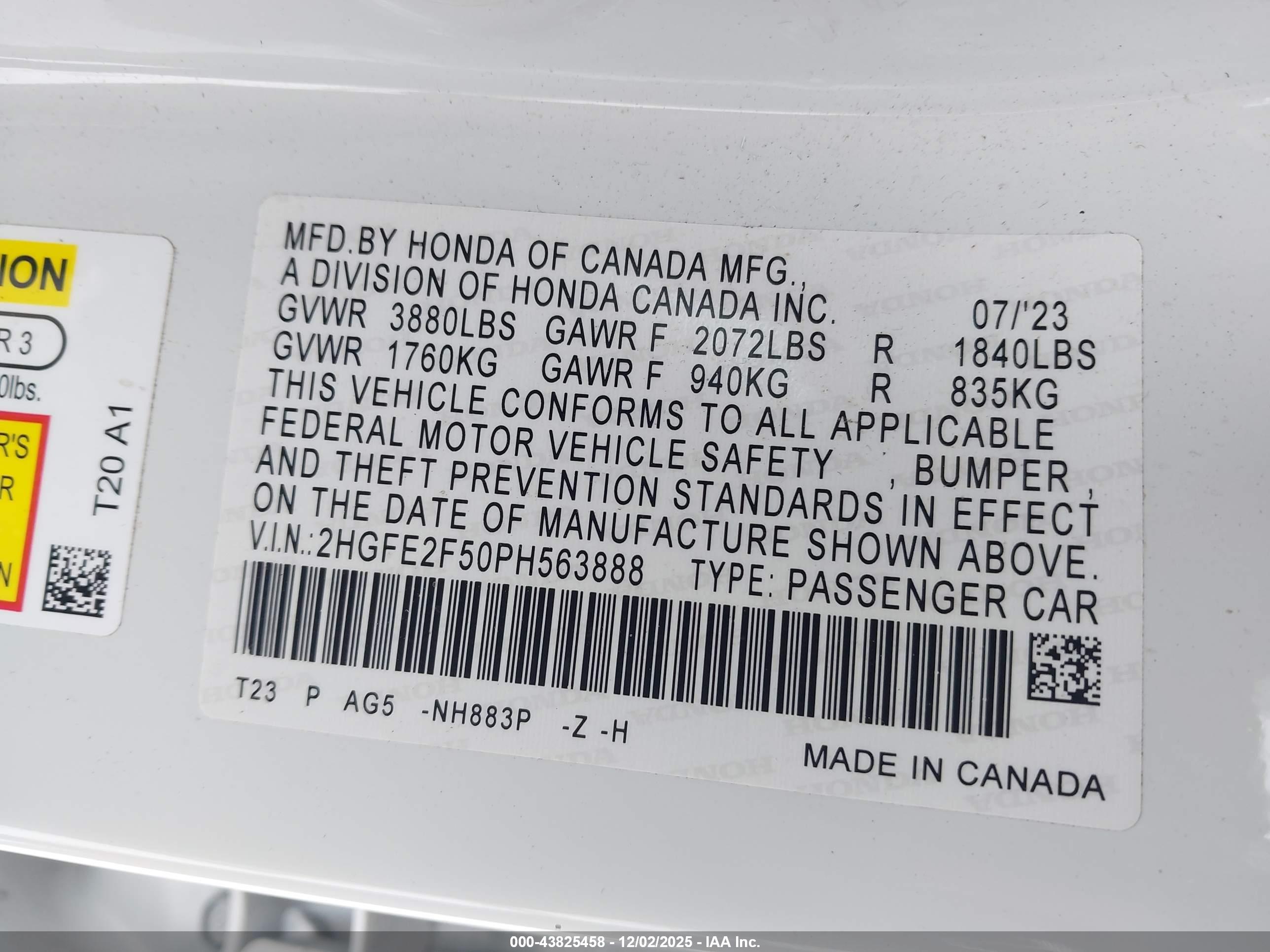 HONDA CIVIC image 9