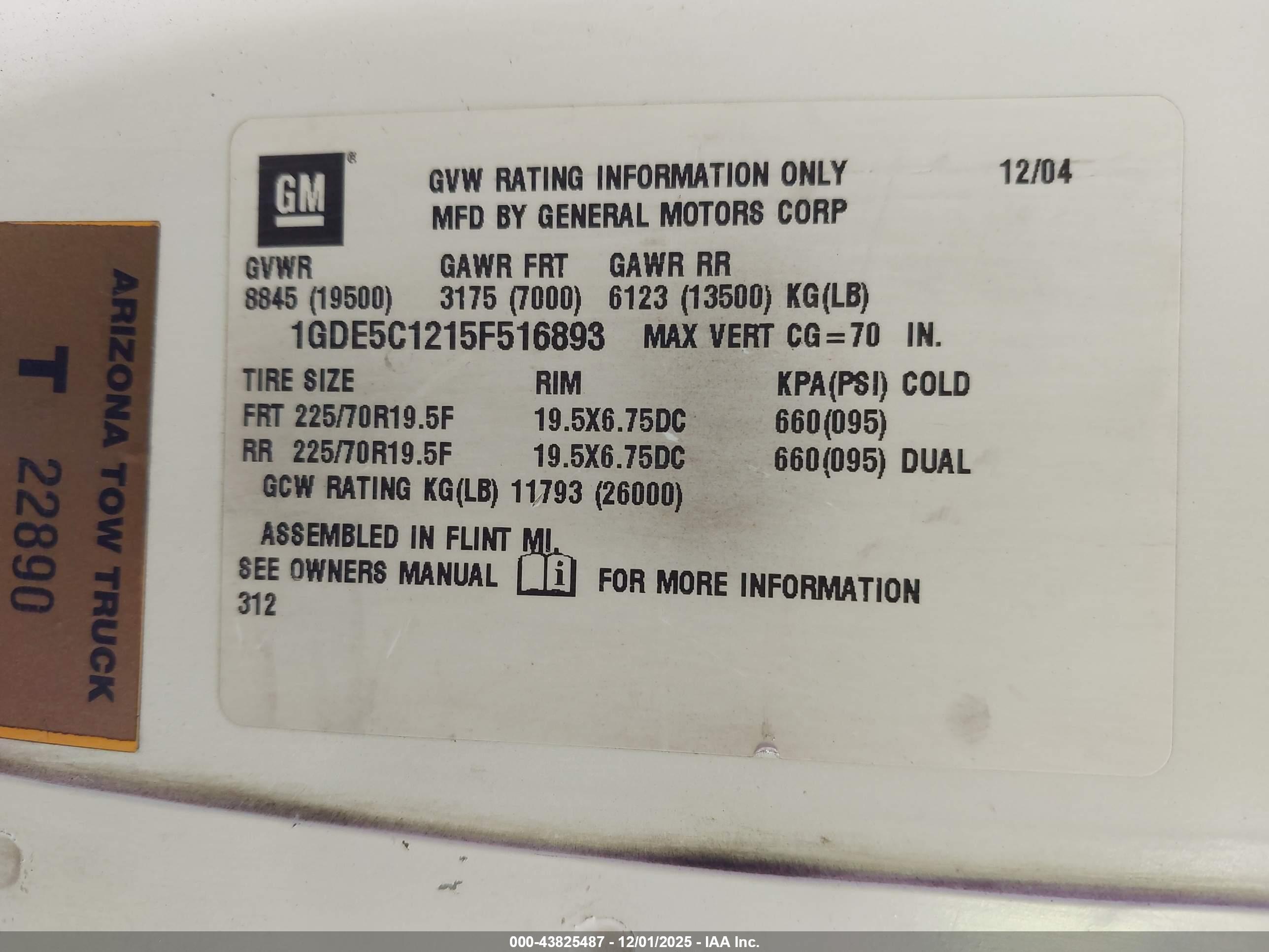 GMC C5500 image 9