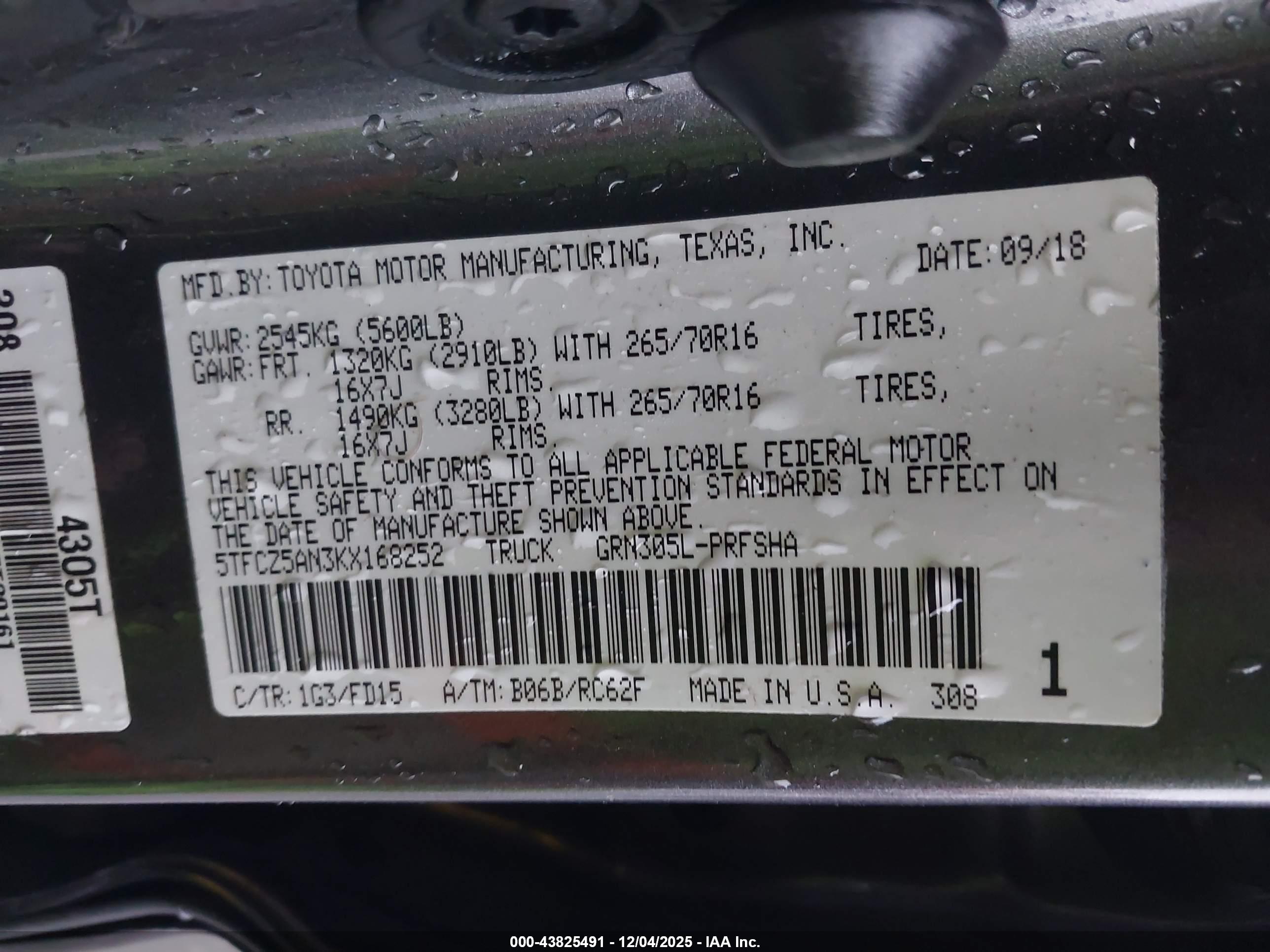 TOYOTA TACOMA image 9