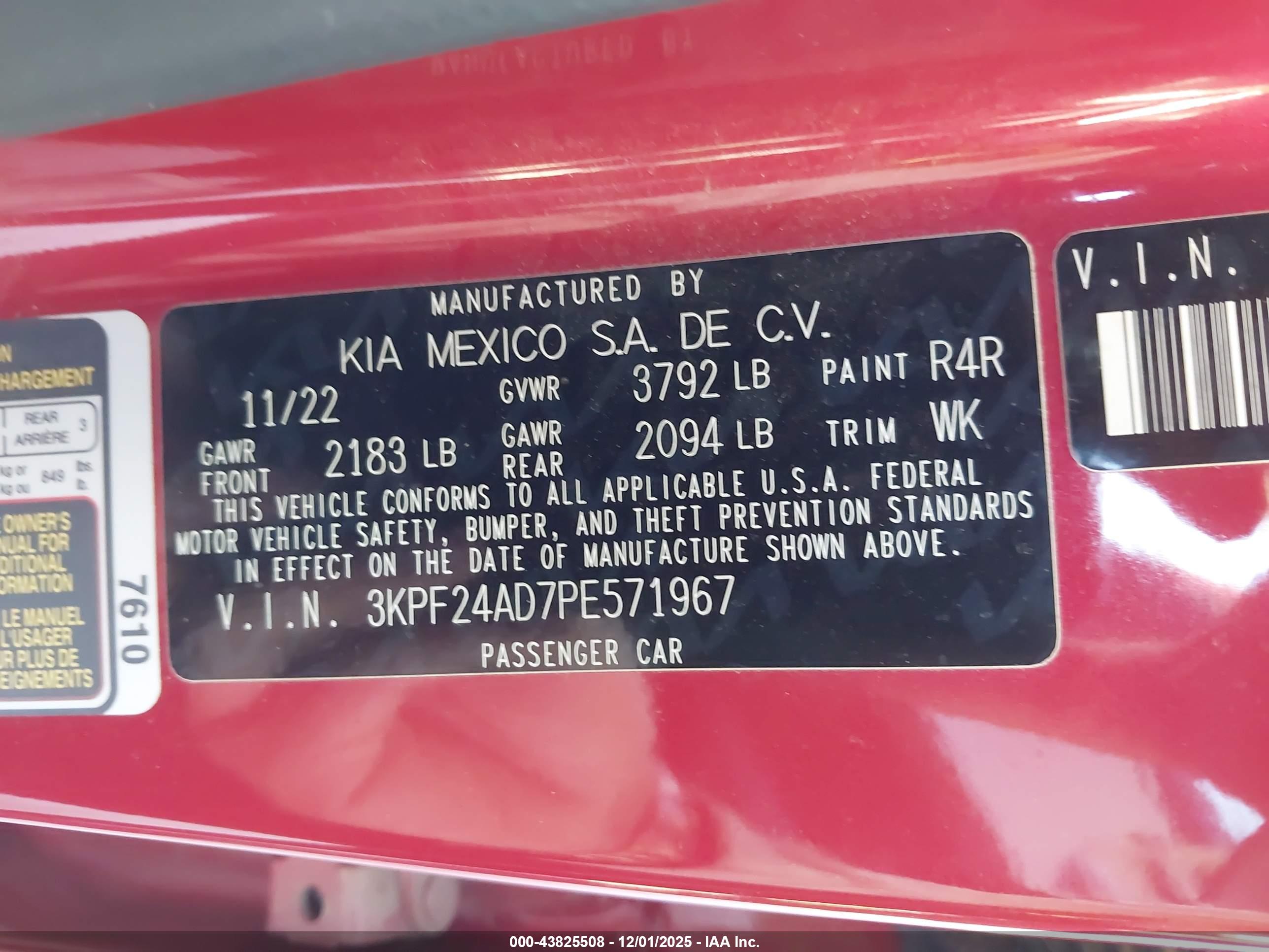 KIA FORTE image 9