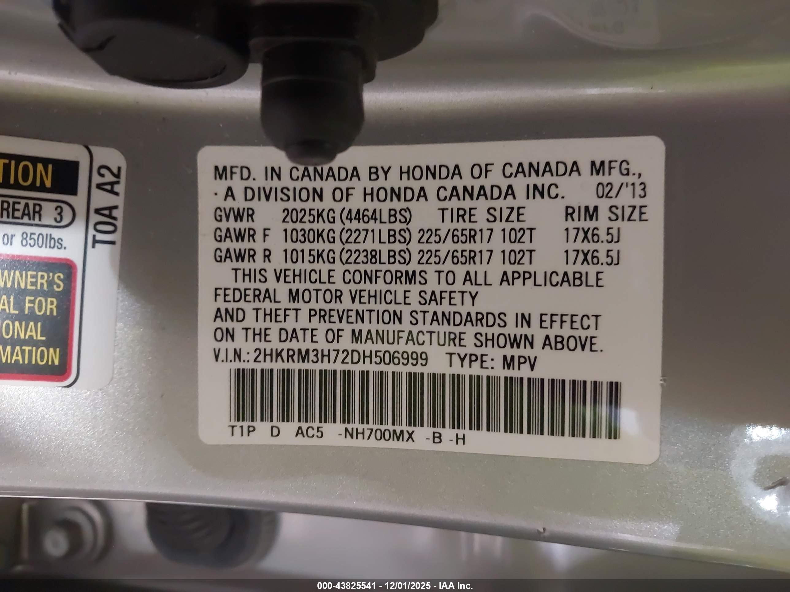 HONDA CR-V image 9