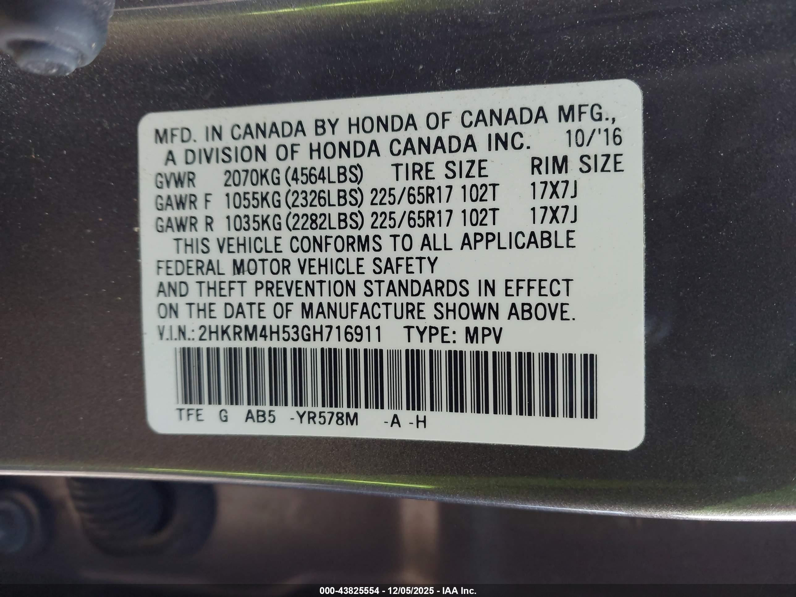HONDA CR-V image 9