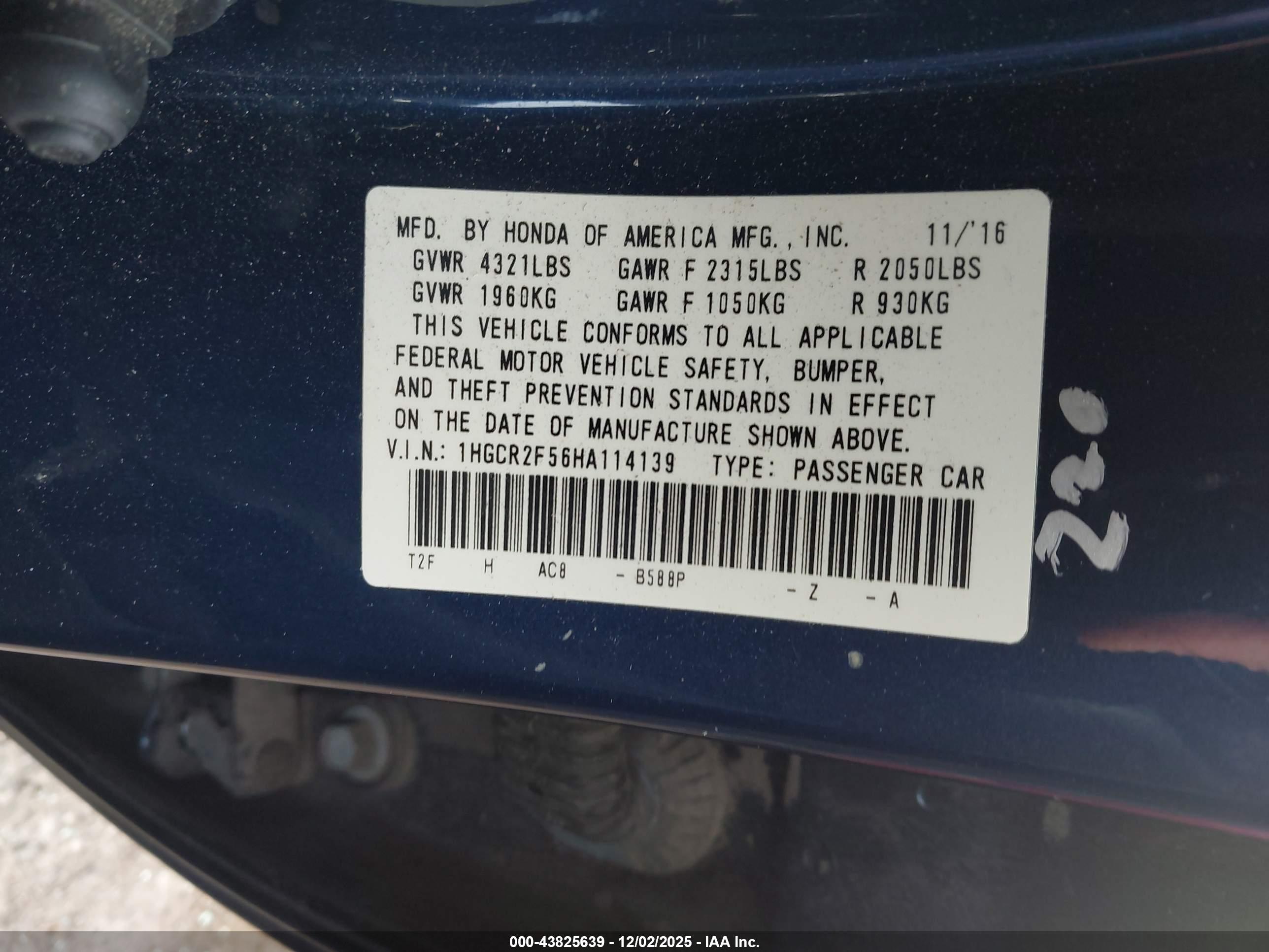 HONDA ACCORD image 9