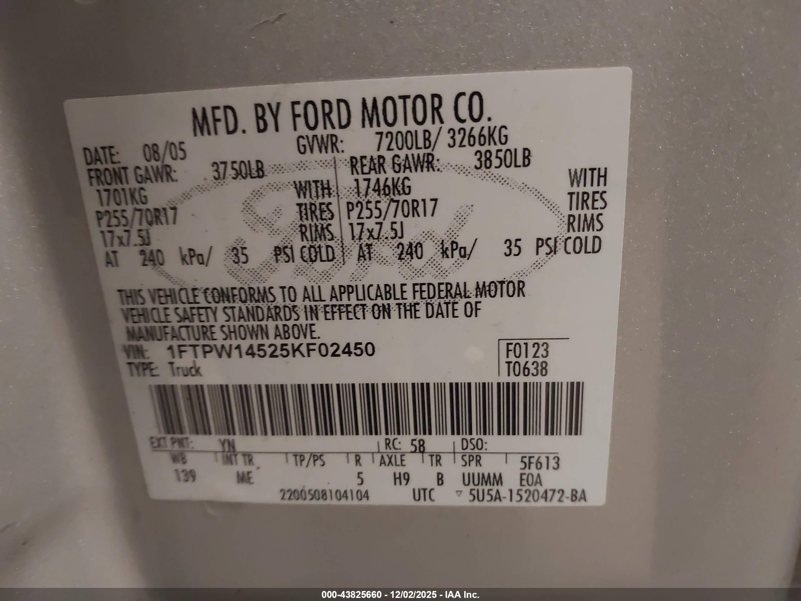 FORD F-150 image 9