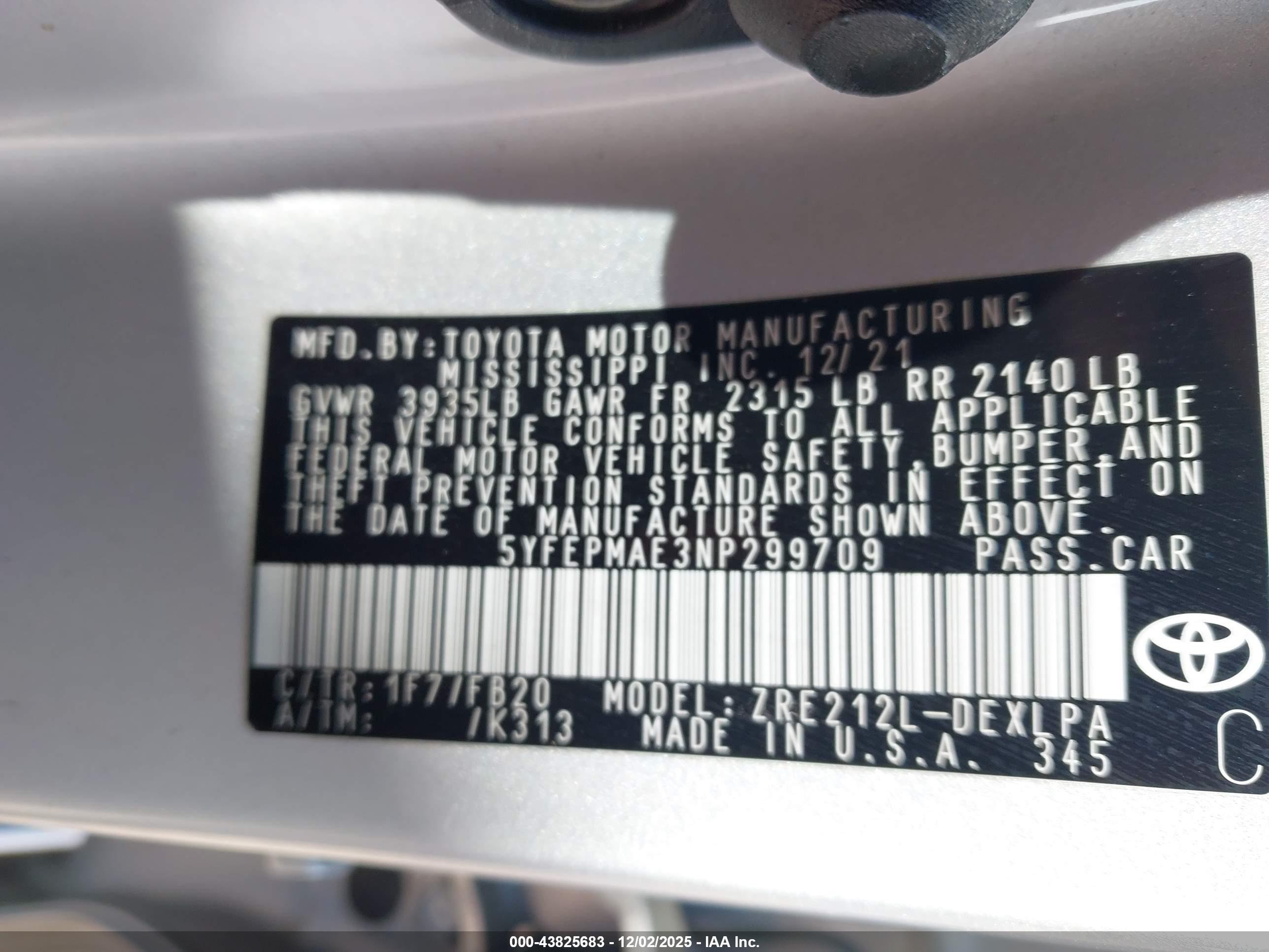 TOYOTA COROLLA image 9