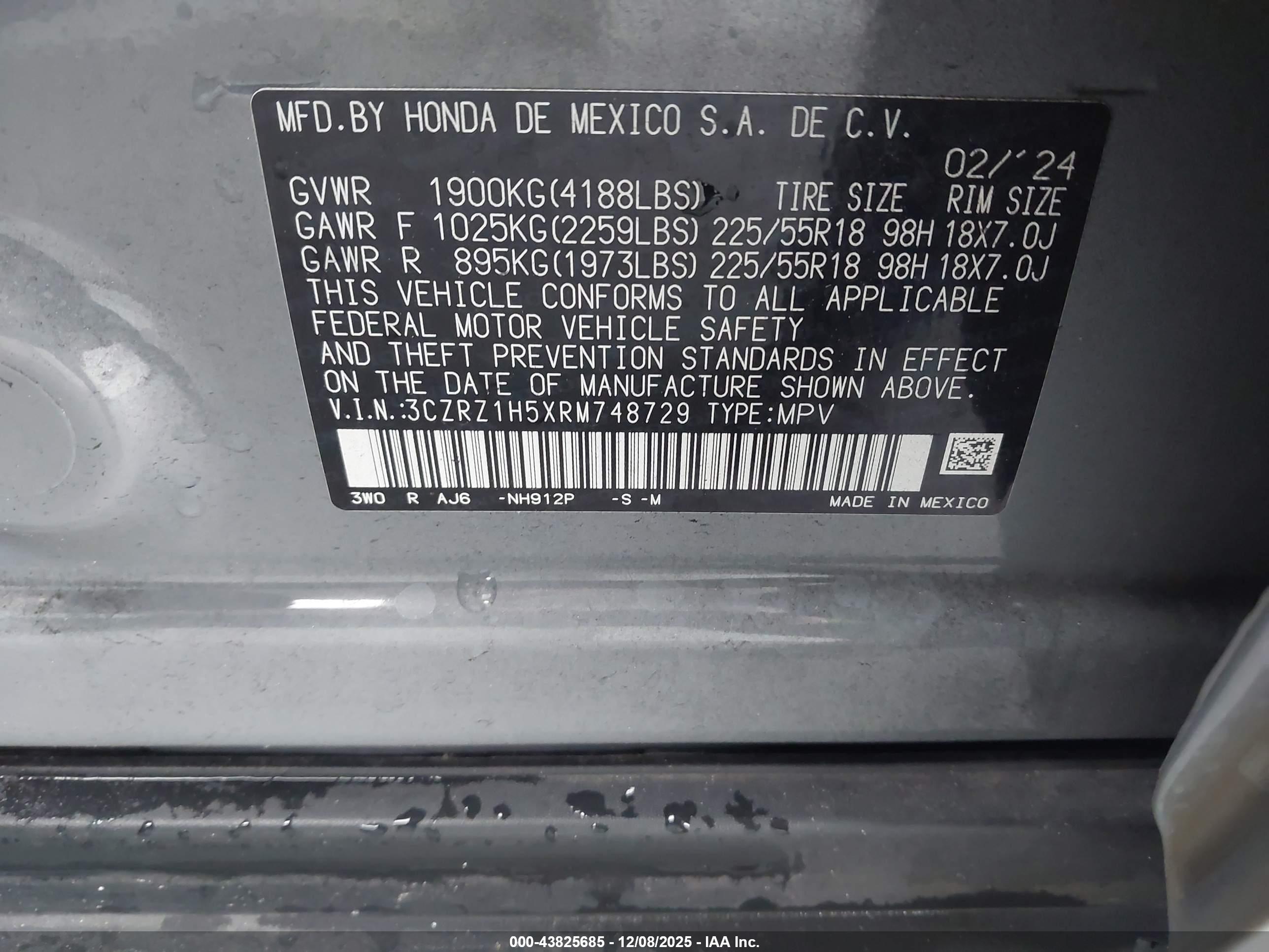 HONDA HR-V image 9