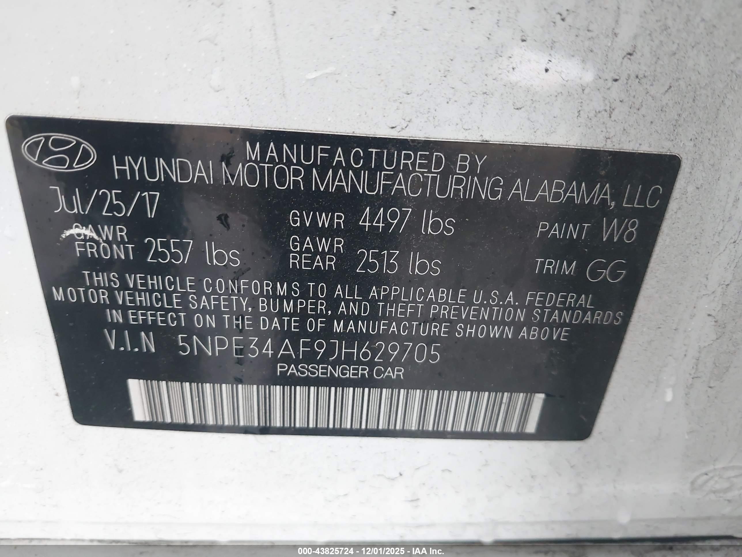 HYUNDAI SONATA image 9