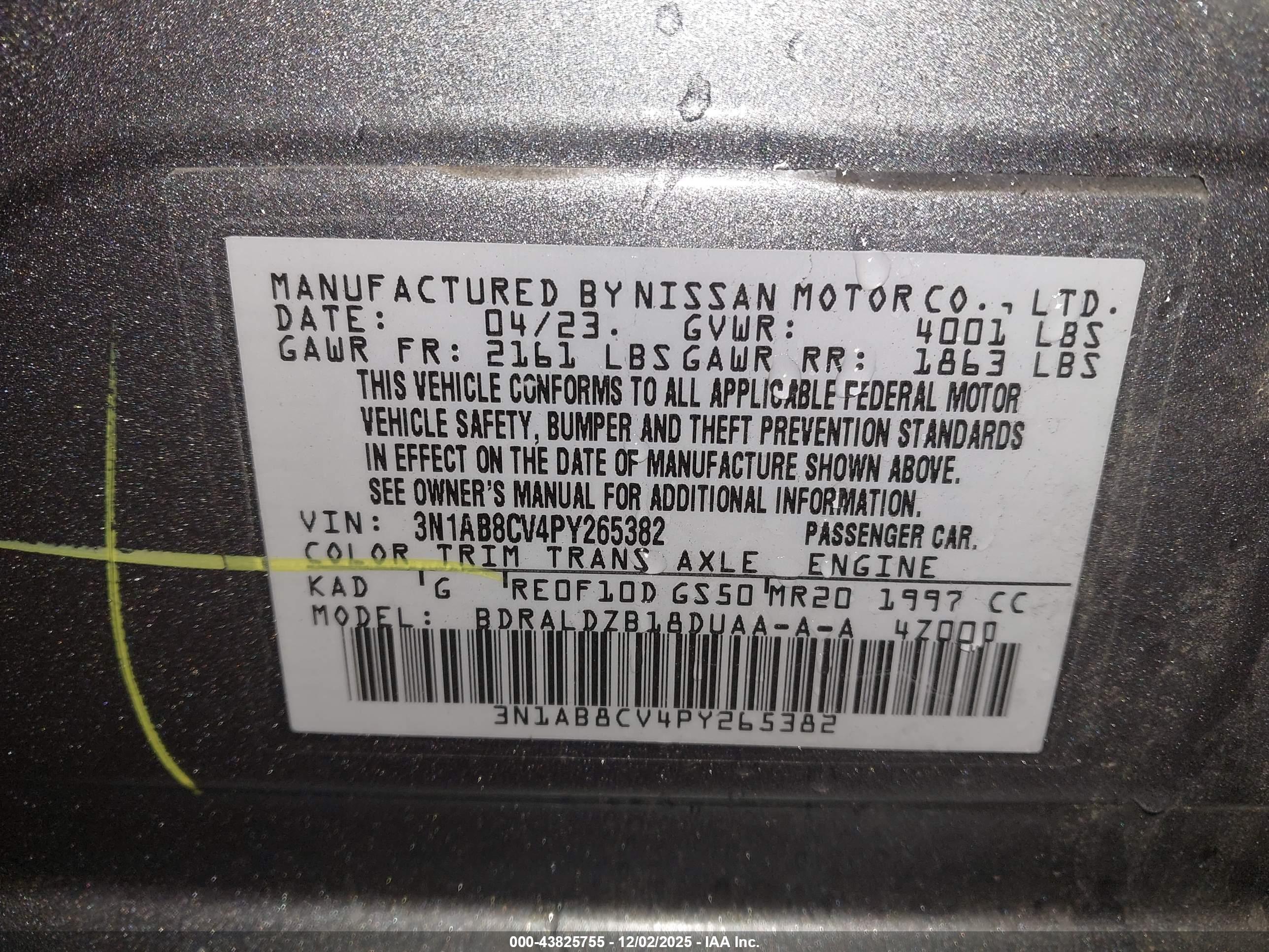 NISSAN SENTRA image 9
