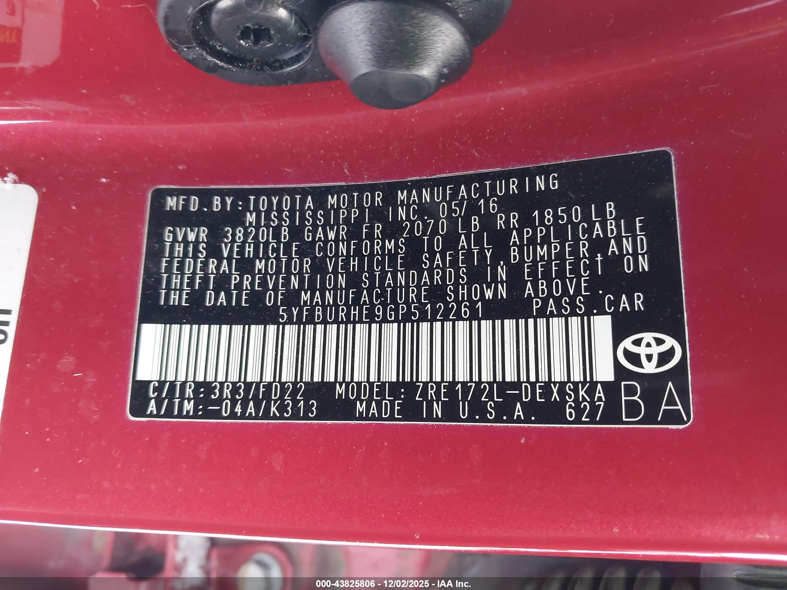 TOYOTA COROLLA image 9