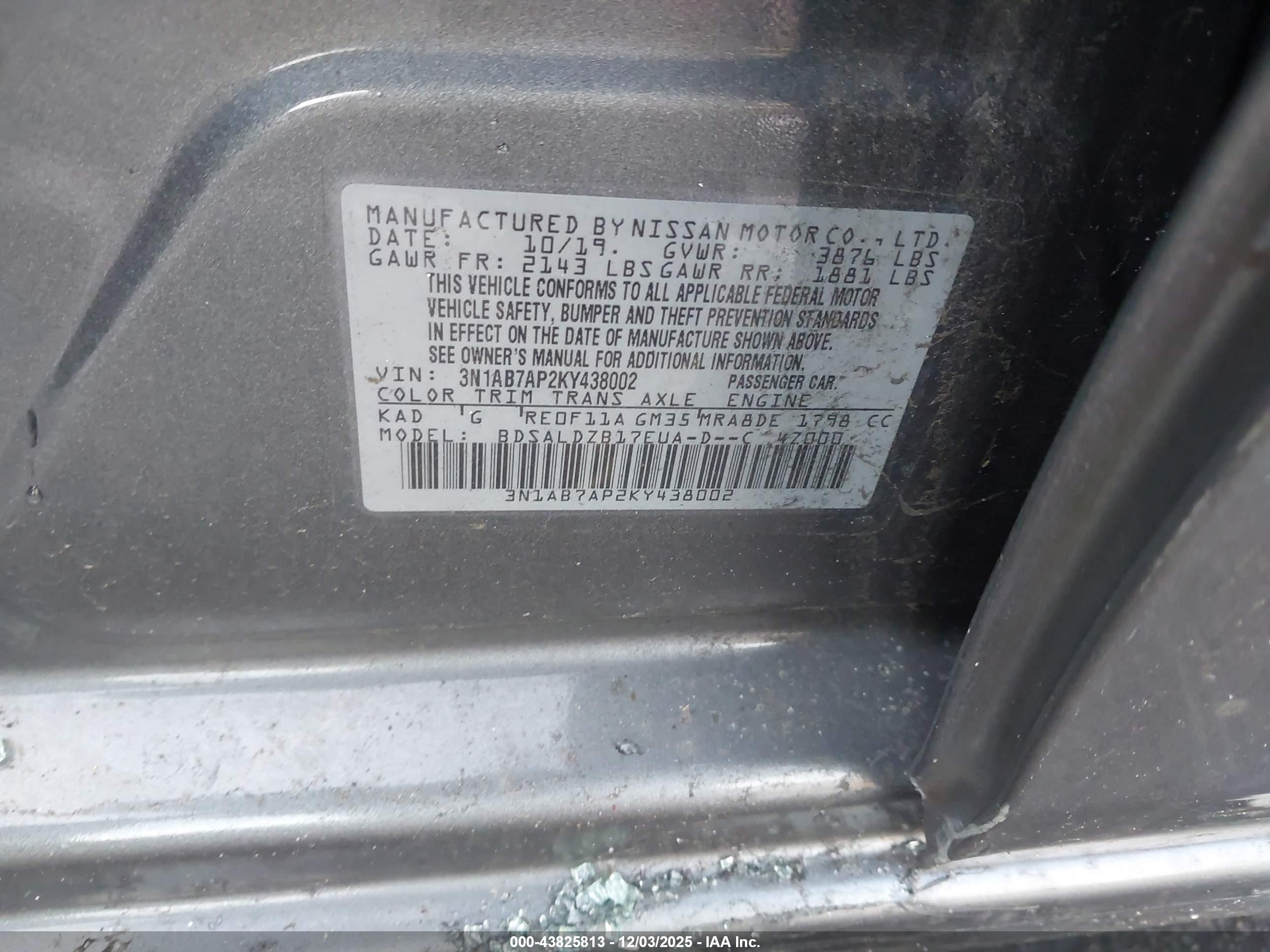 NISSAN SENTRA image 9
