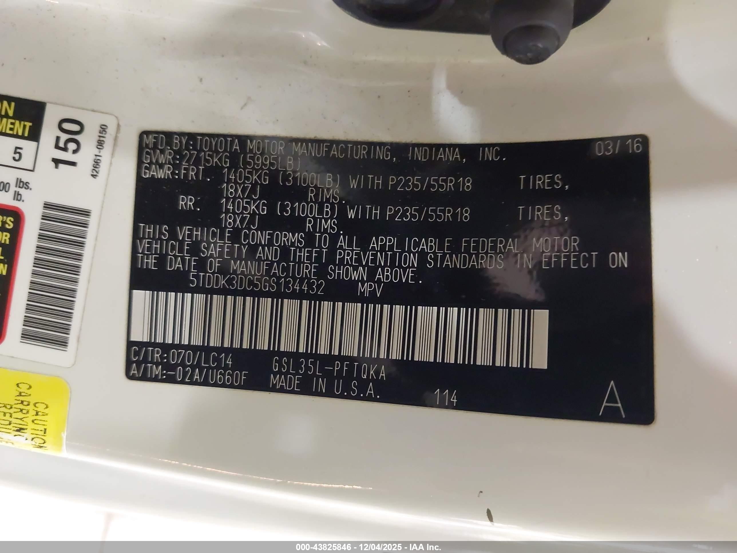 TOYOTA SIENNA image 9