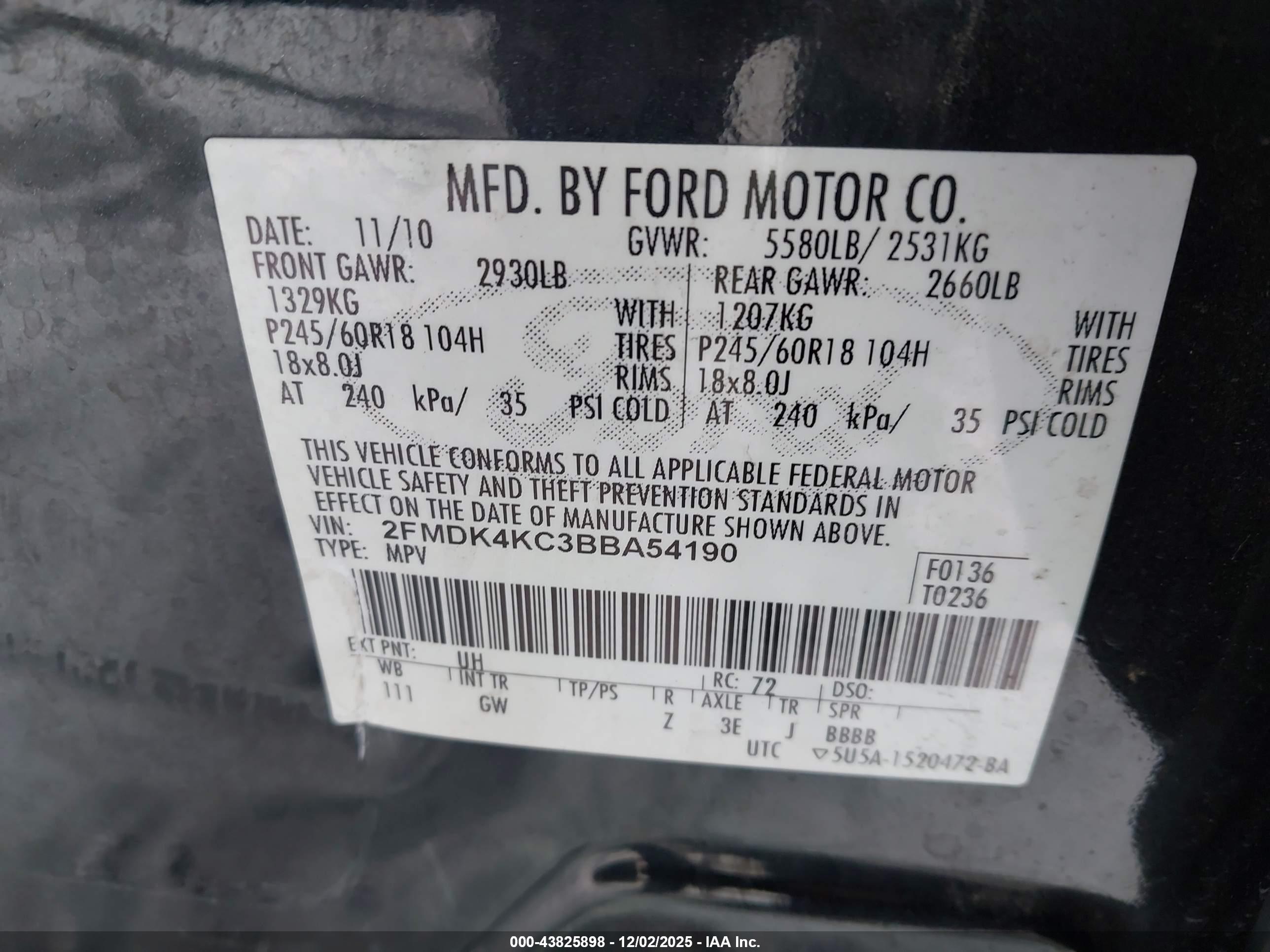 FORD EDGE image 9