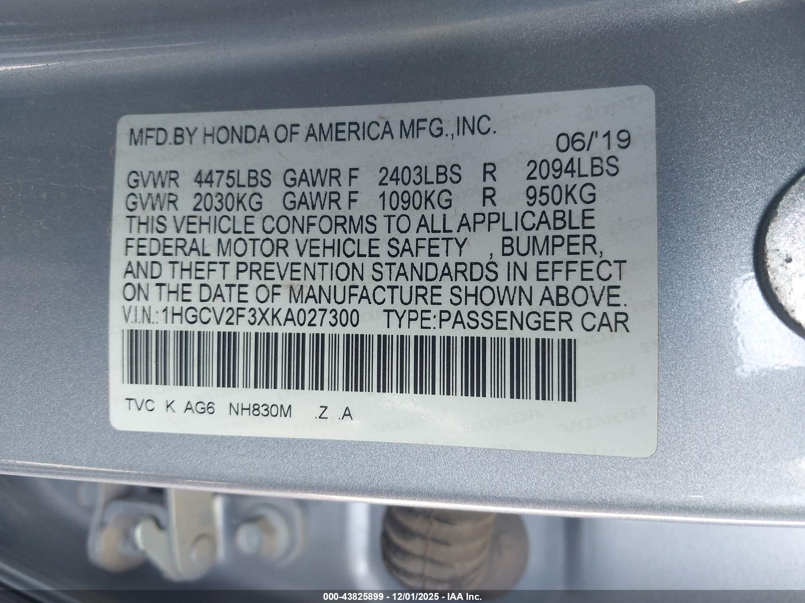 HONDA ACCORD image 9