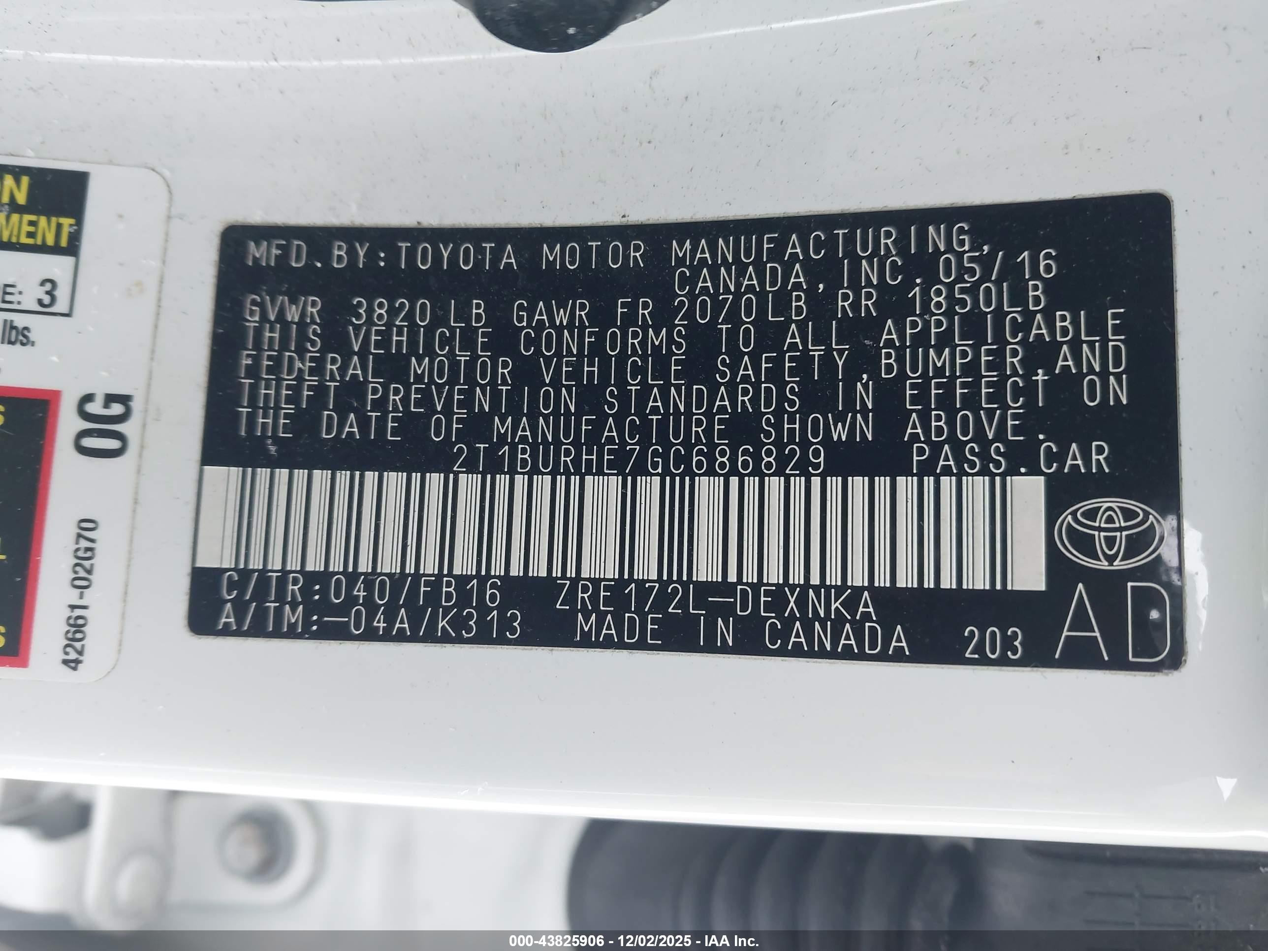 TOYOTA COROLLA image 9