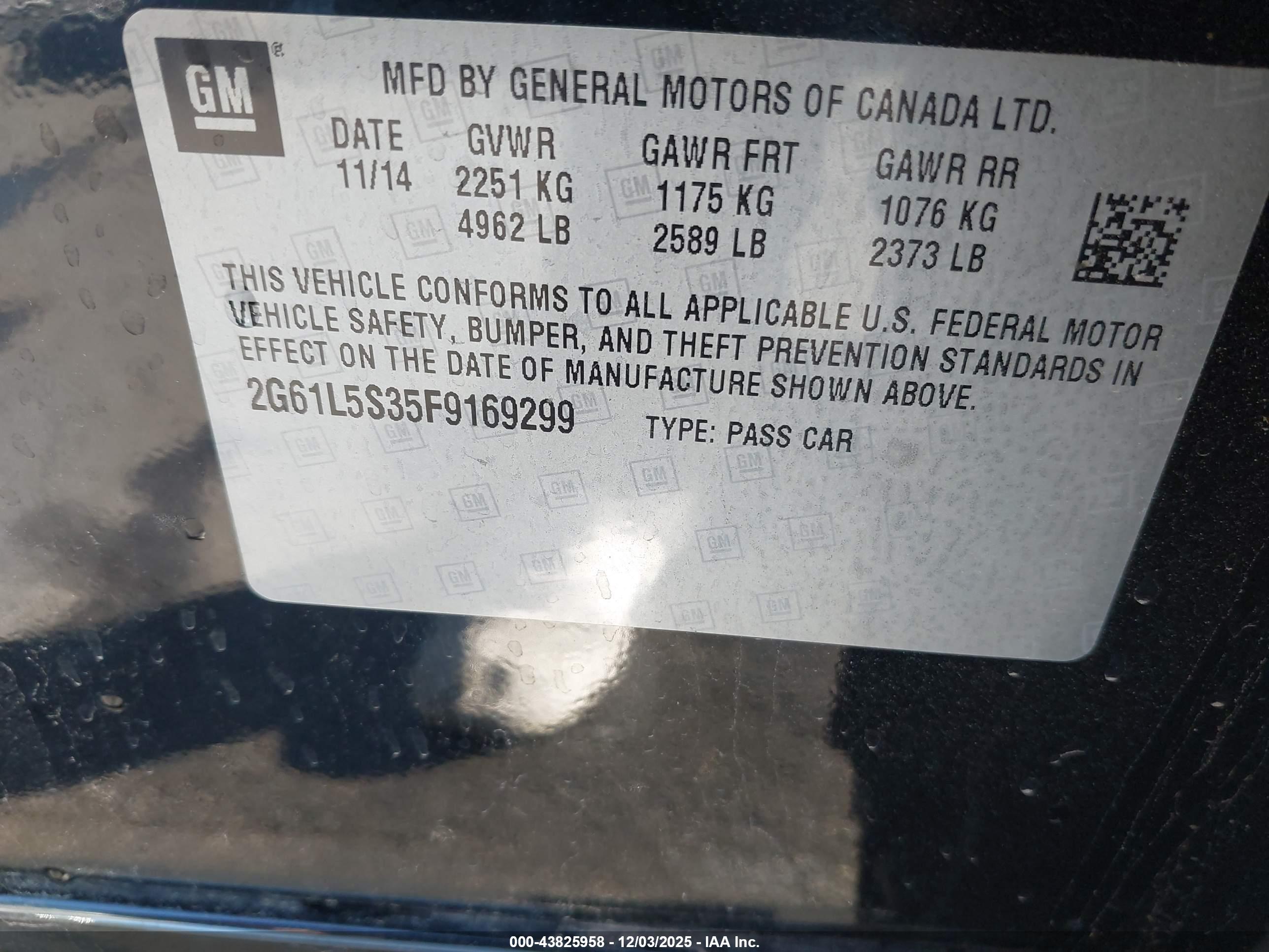 CADILLAC XTS image 9