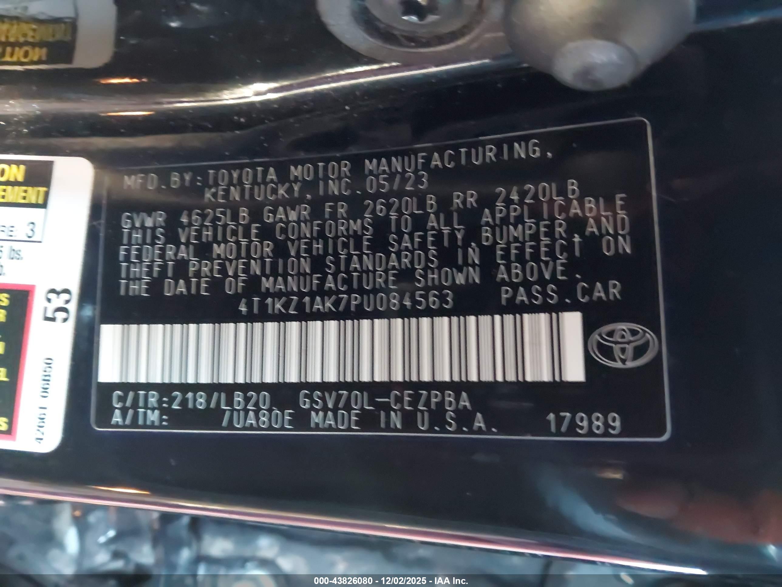 TOYOTA CAMRY image 9
