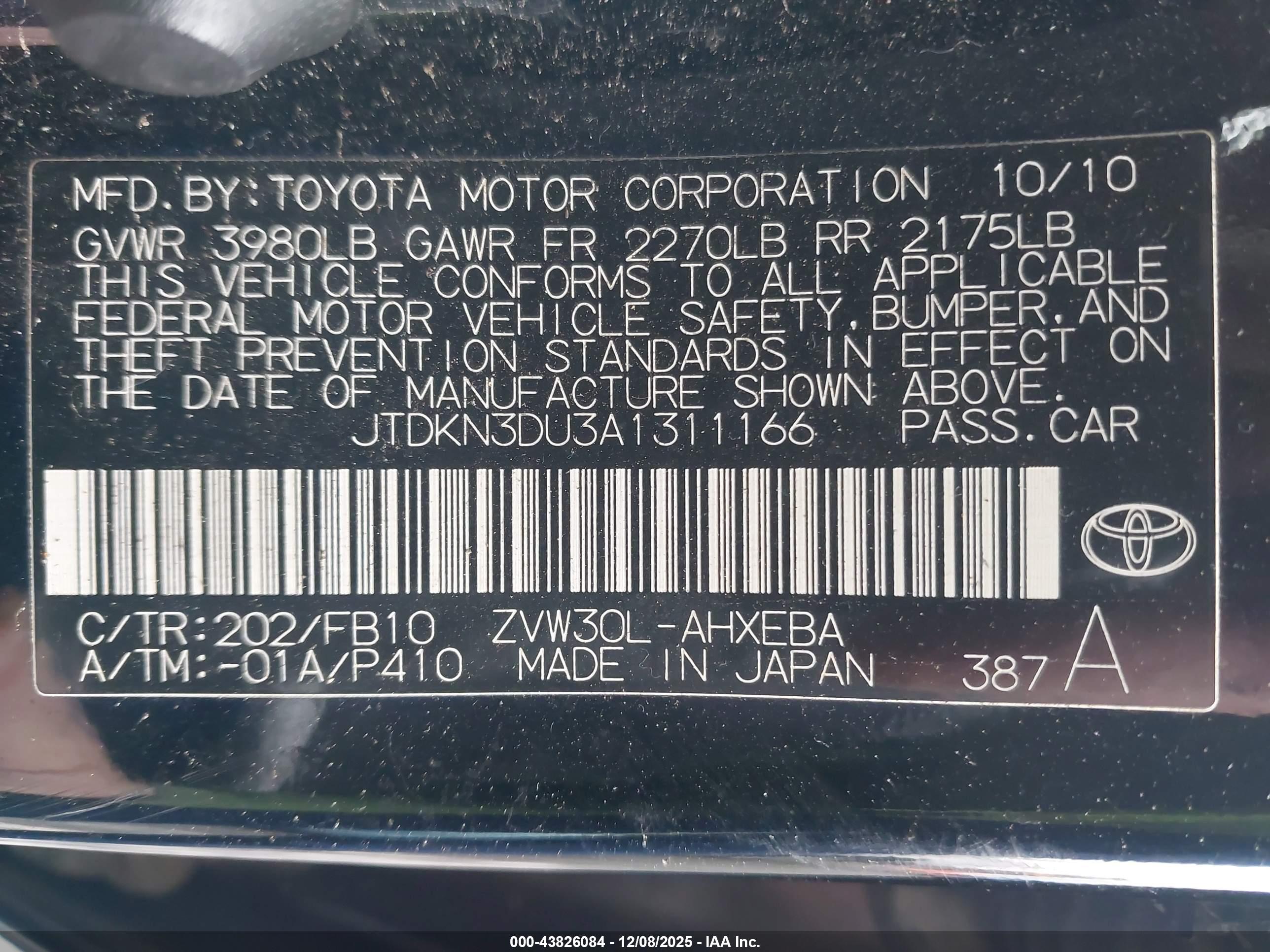 TOYOTA PRIUS image 9