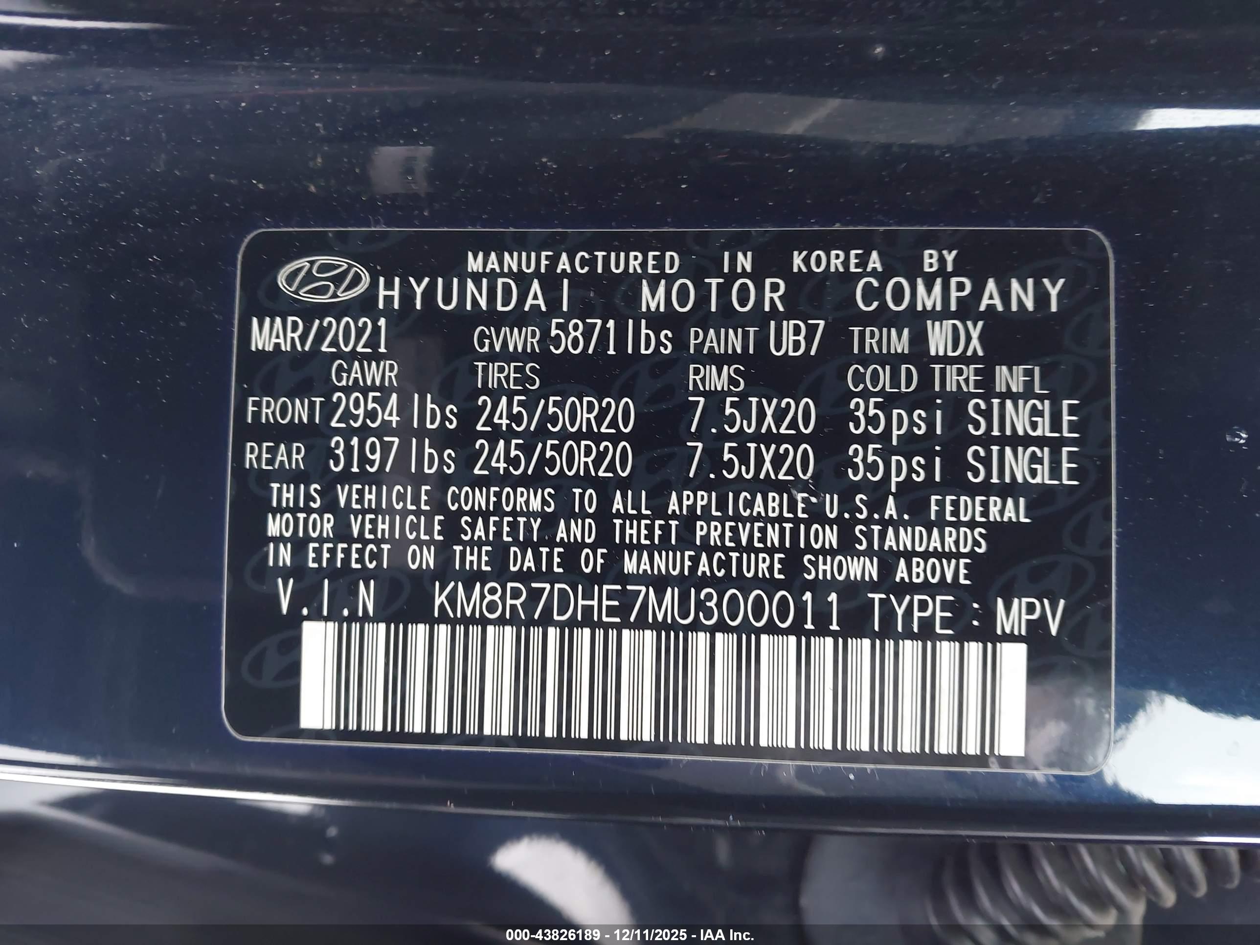 HYUNDAI PALISADE image 9