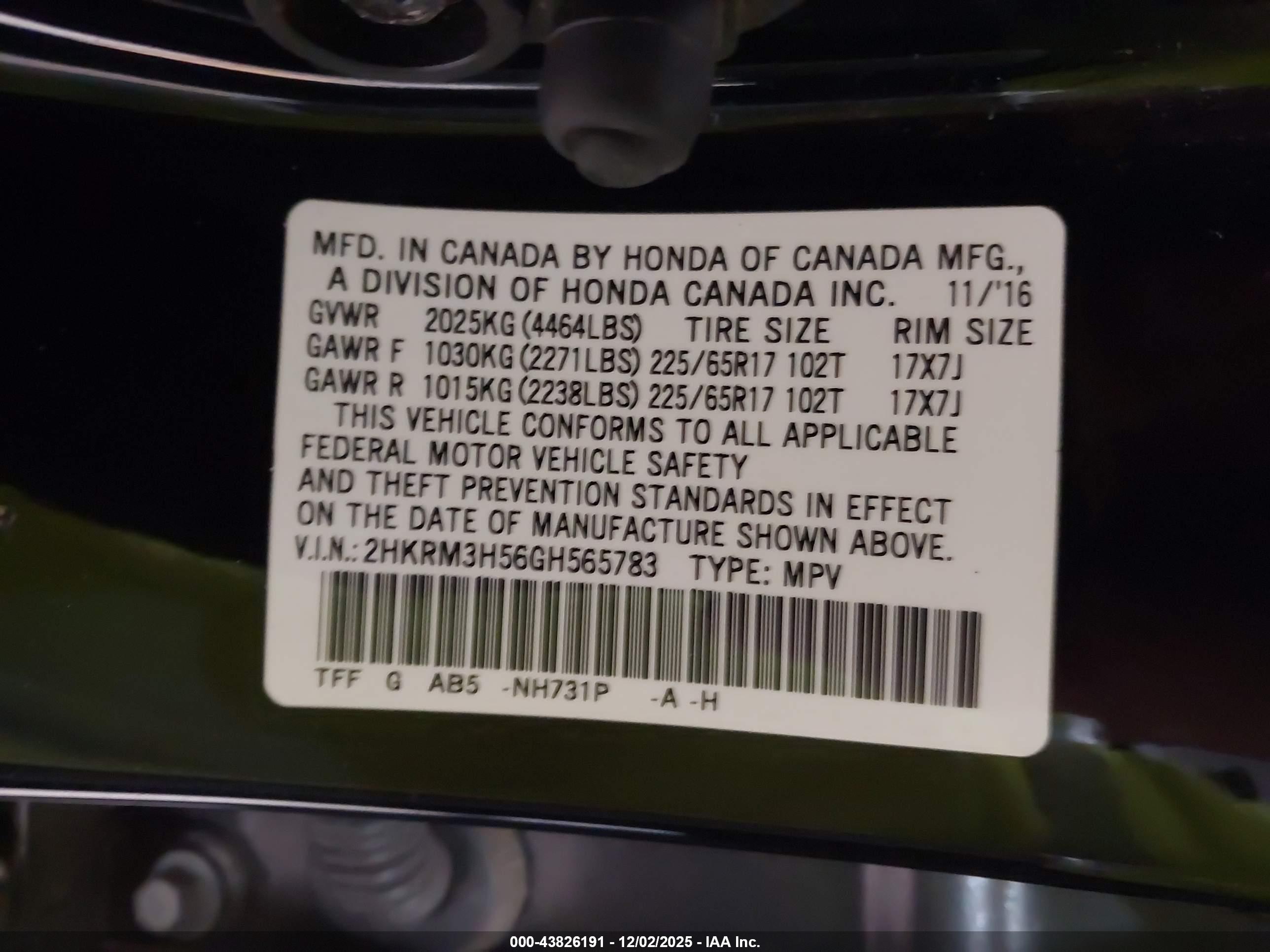 HONDA CR-V image 9