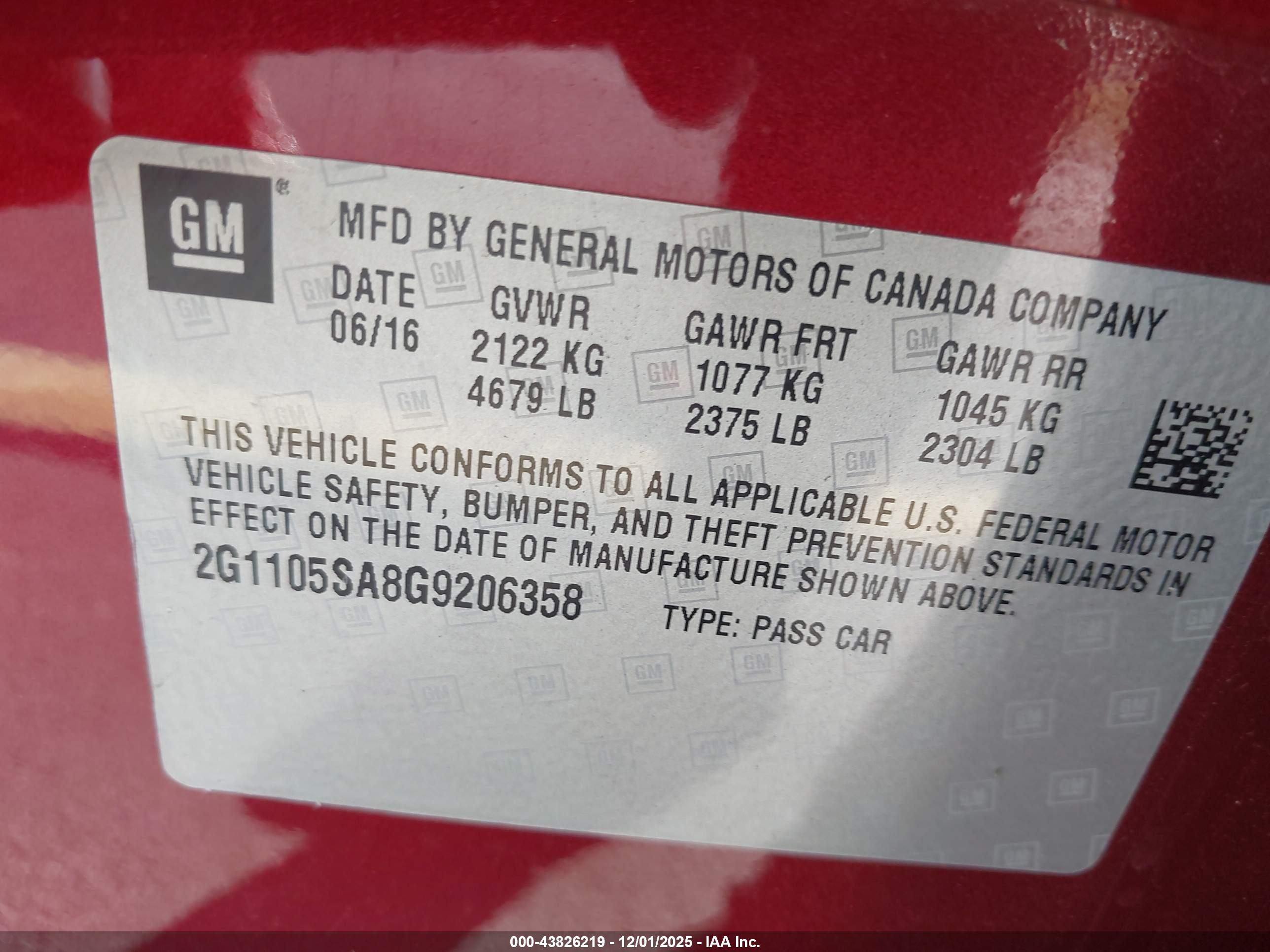 CHEVROLET IMPALA image 9