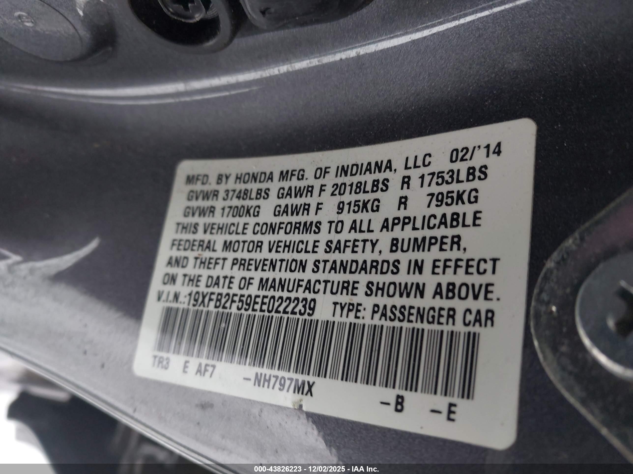 HONDA CIVIC image 9