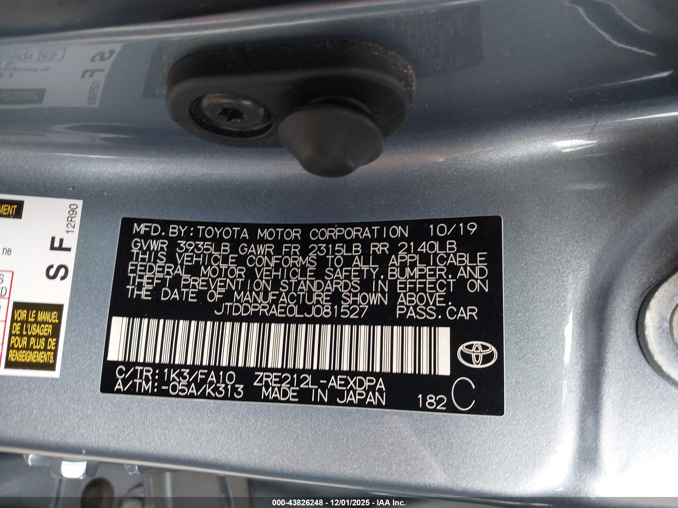 TOYOTA COROLLA image 9