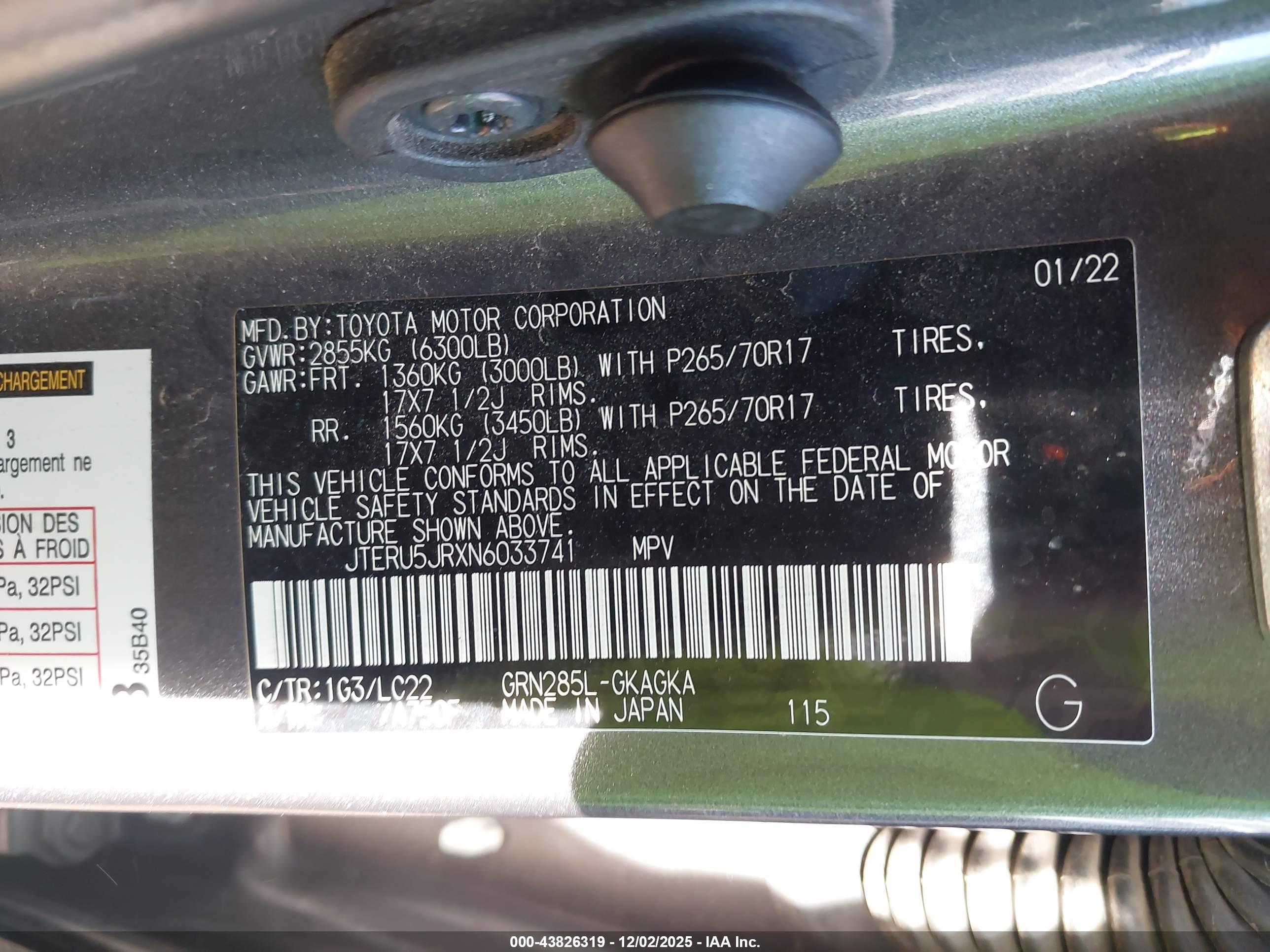 TOYOTA 4RUNNER image 9