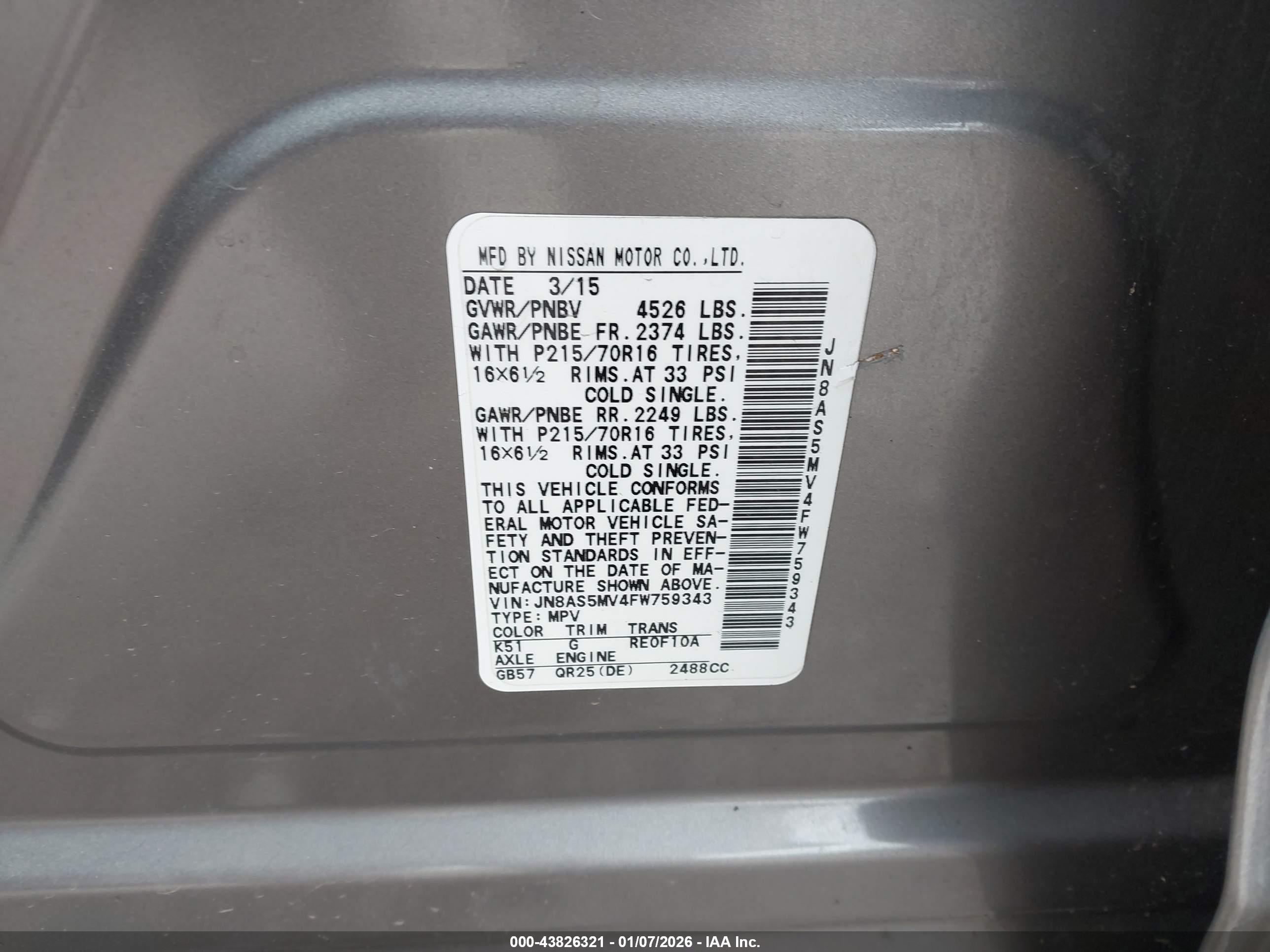 NISSAN ROGUE image 9
