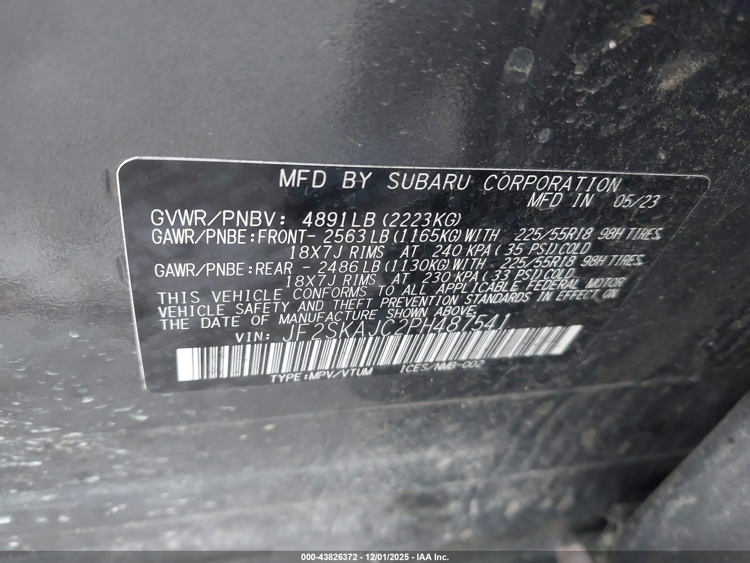 SUBARU FORESTER image 9