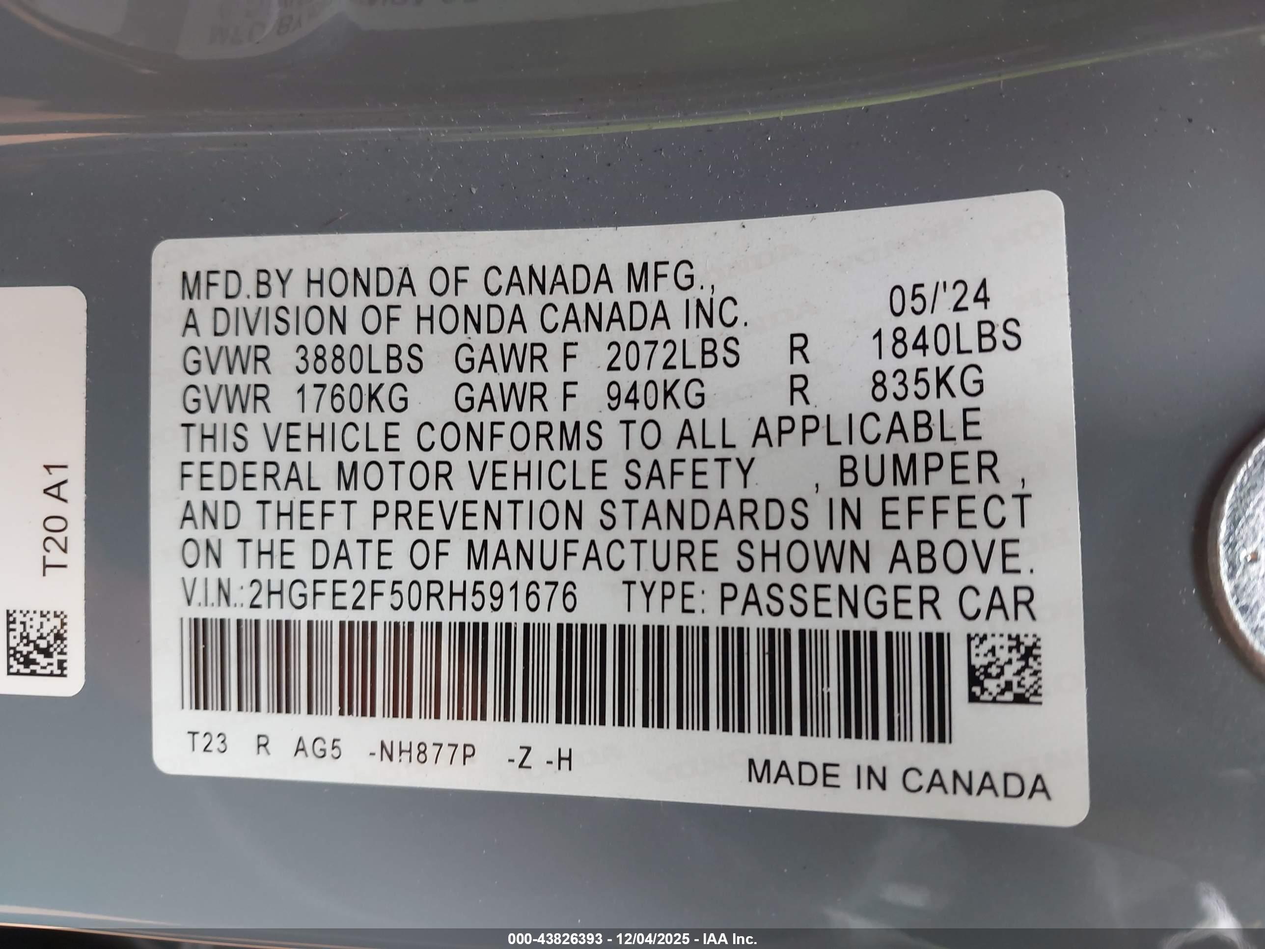 HONDA CIVIC image 9