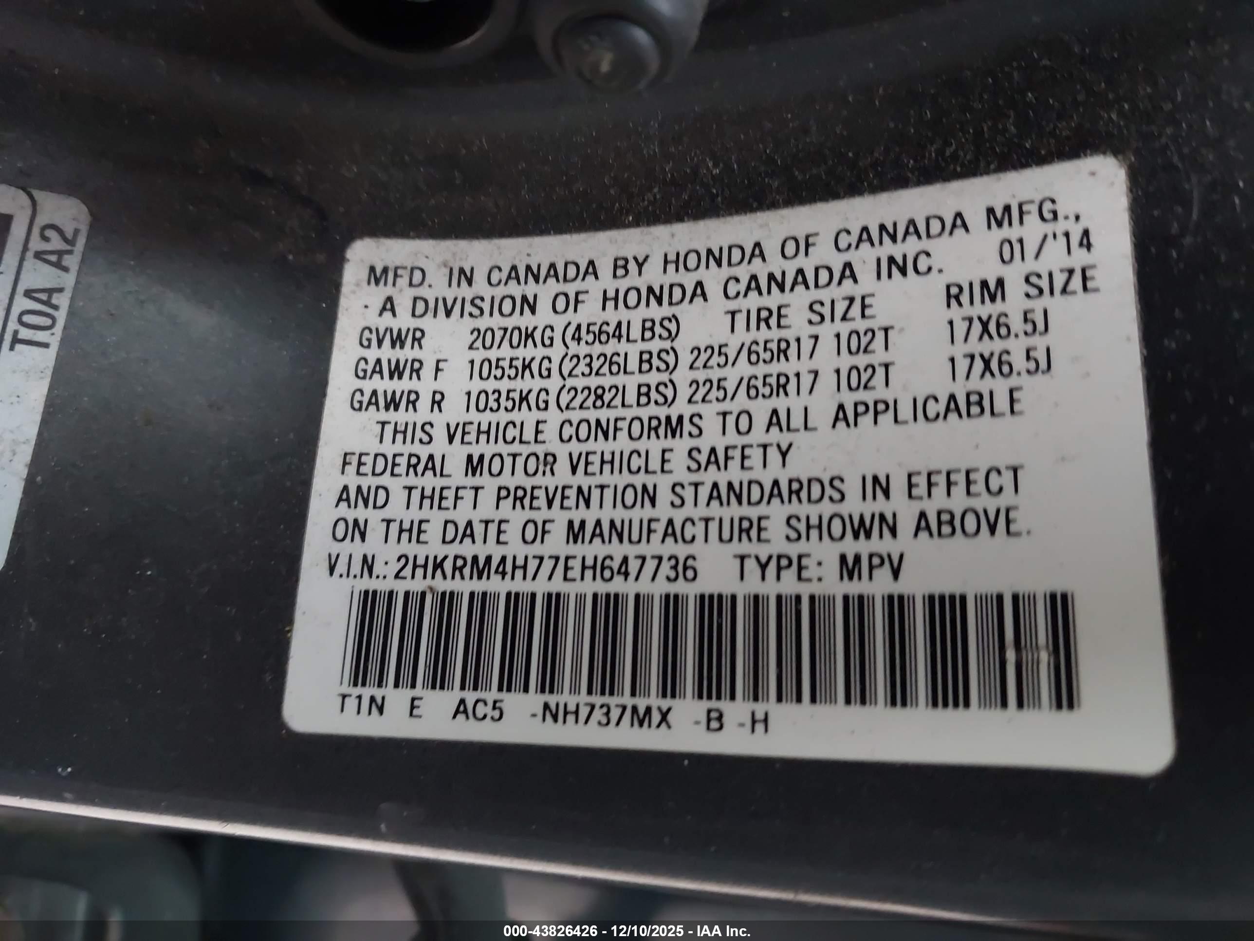 HONDA CR-V image 9