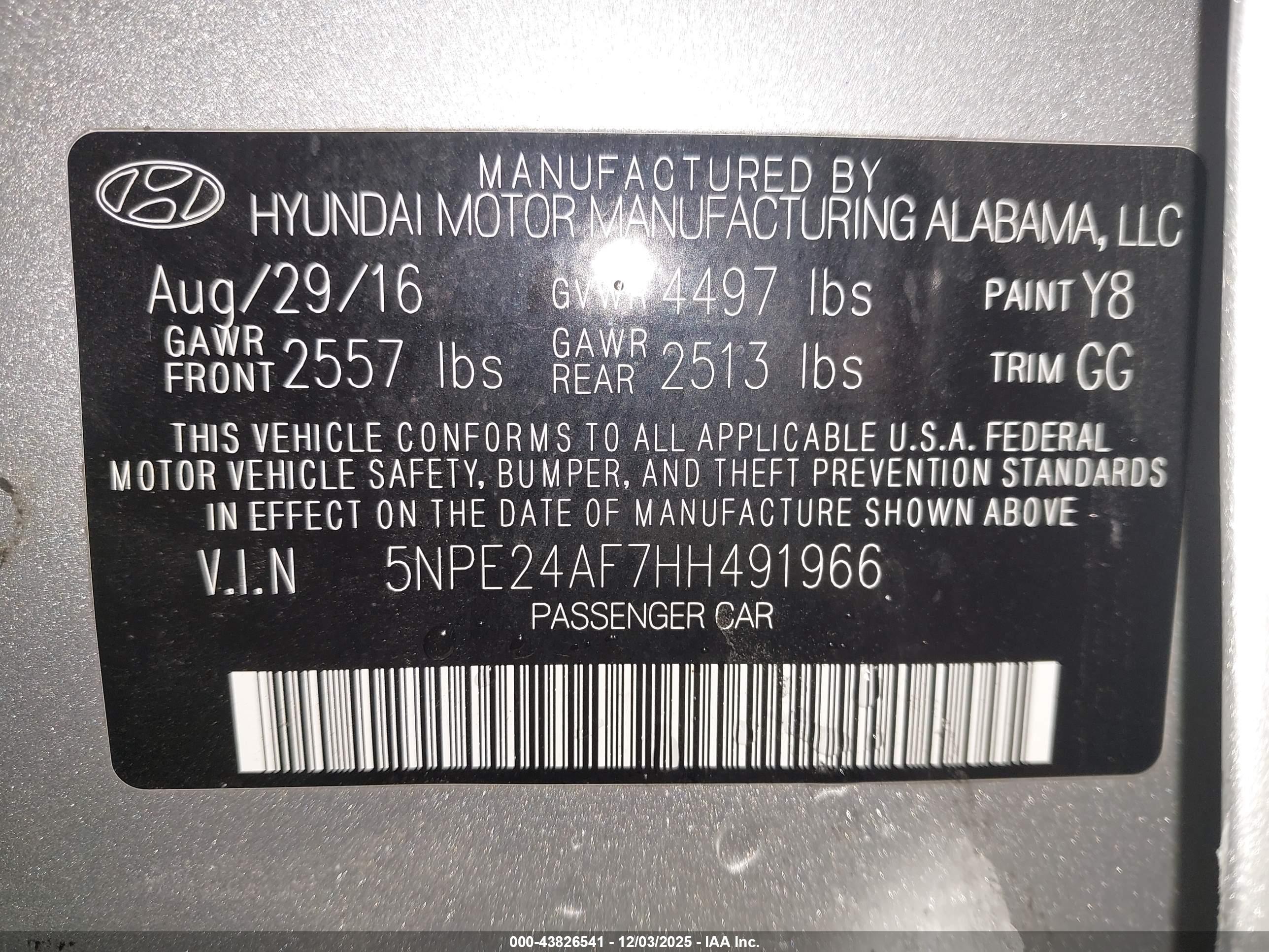 HYUNDAI SONATA image 9