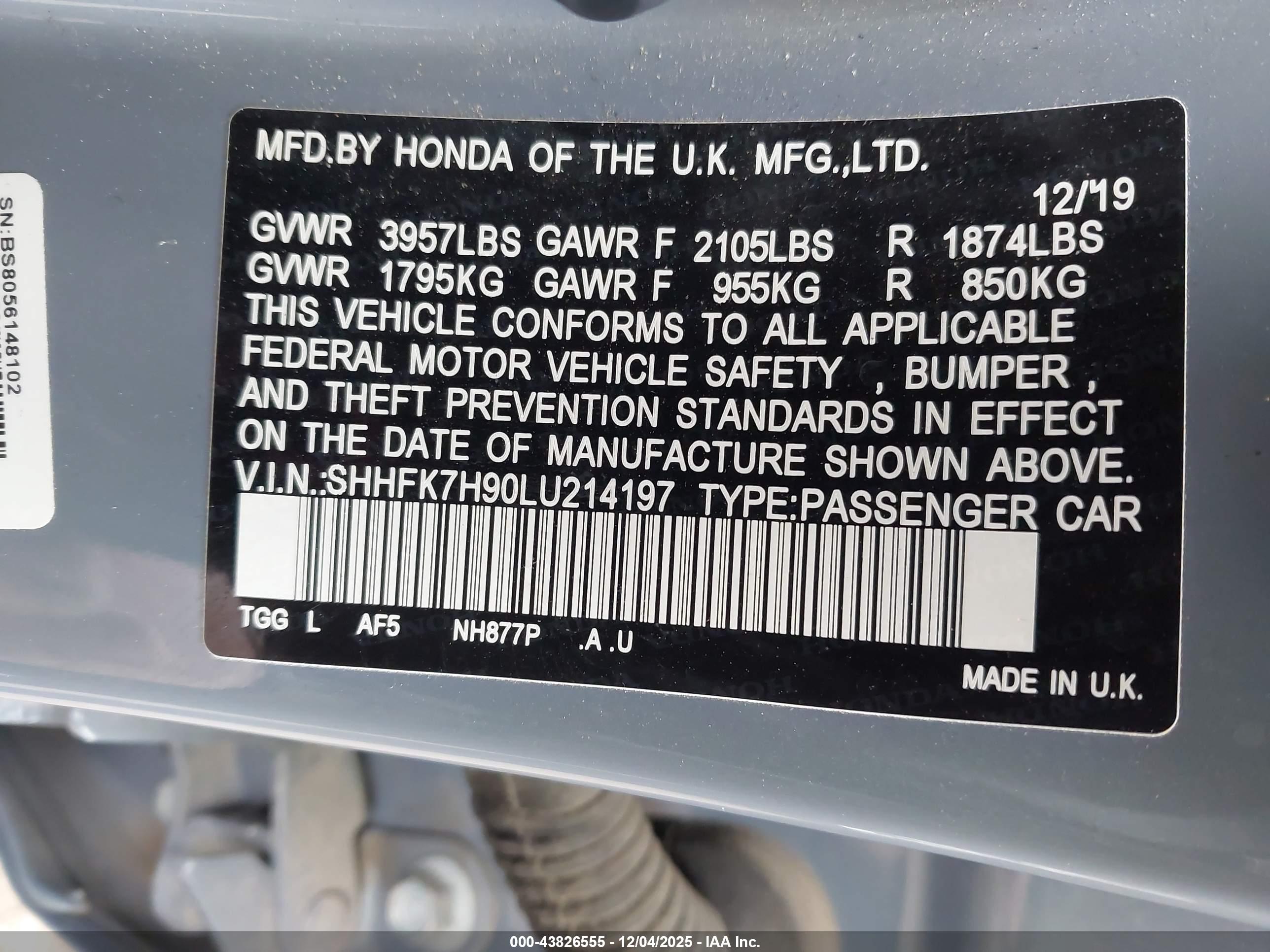 HONDA CIVIC image 9