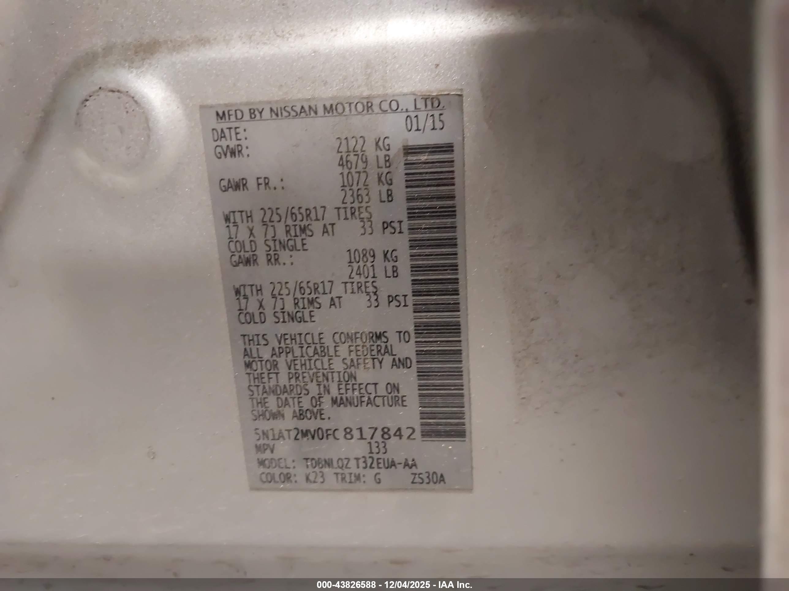 NISSAN ROGUE image 9