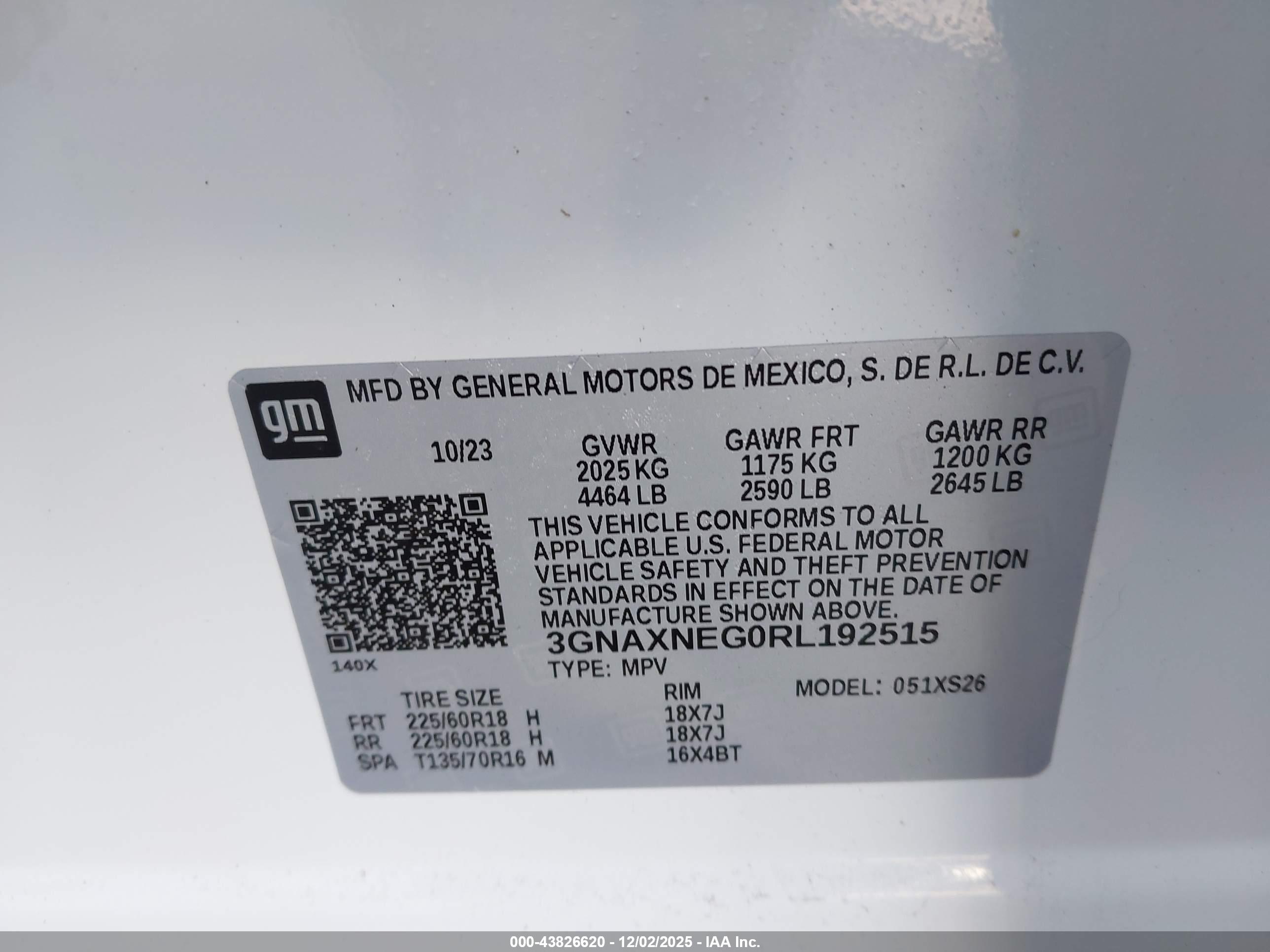 CHEVROLET EQUINOX image 9
