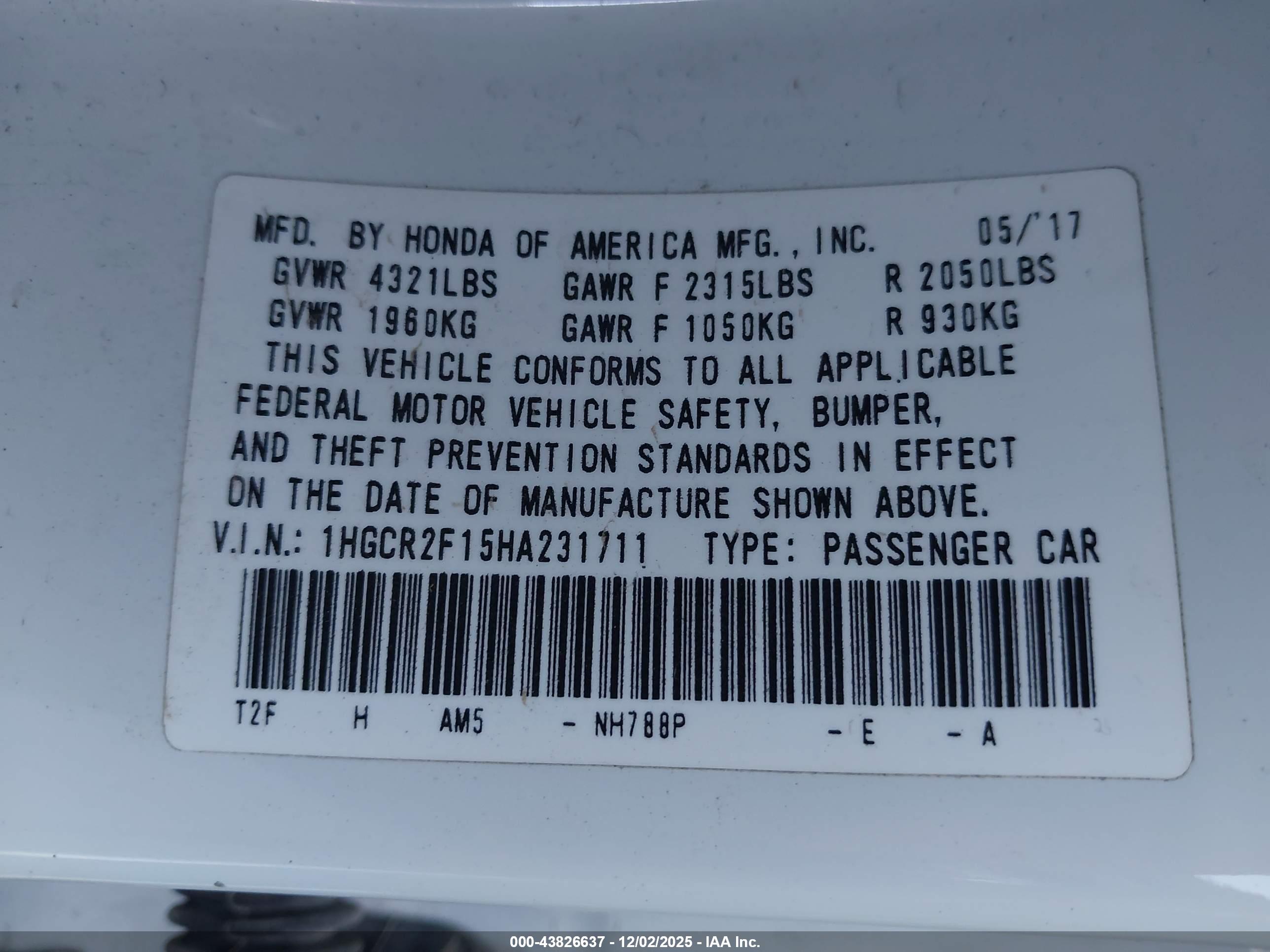 HONDA ACCORD image 9