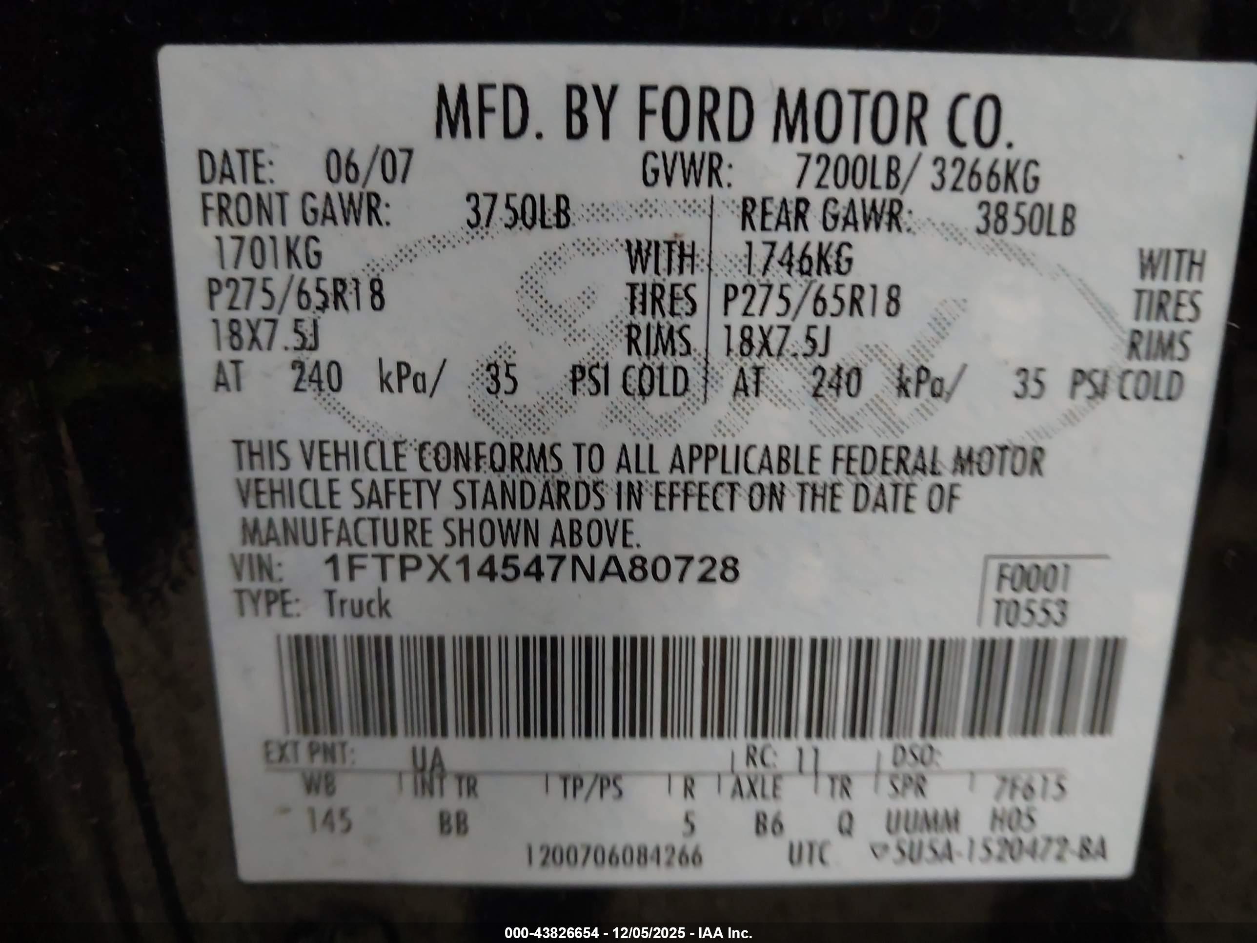 FORD F-150 image 9