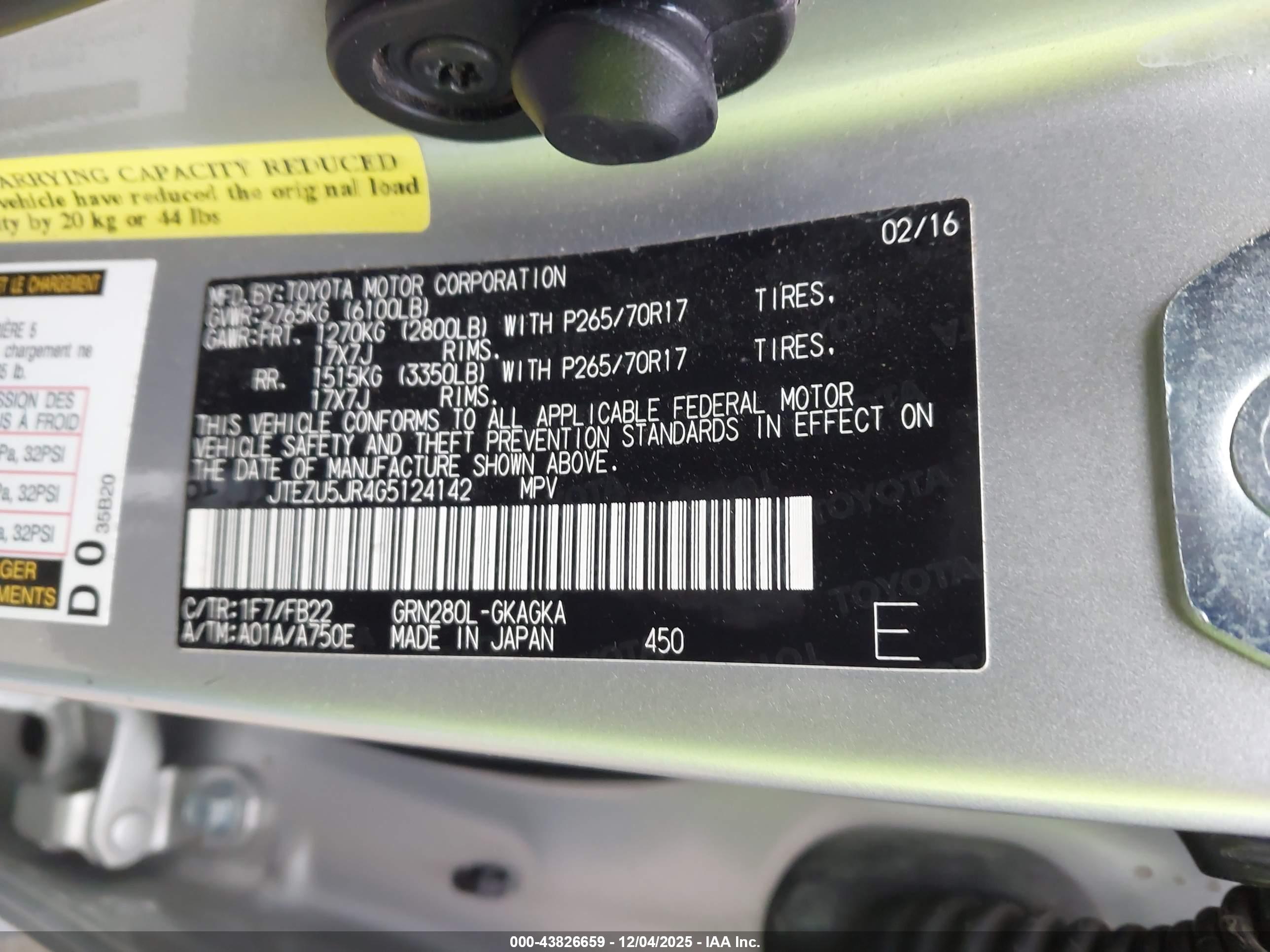 TOYOTA 4RUNNER image 9