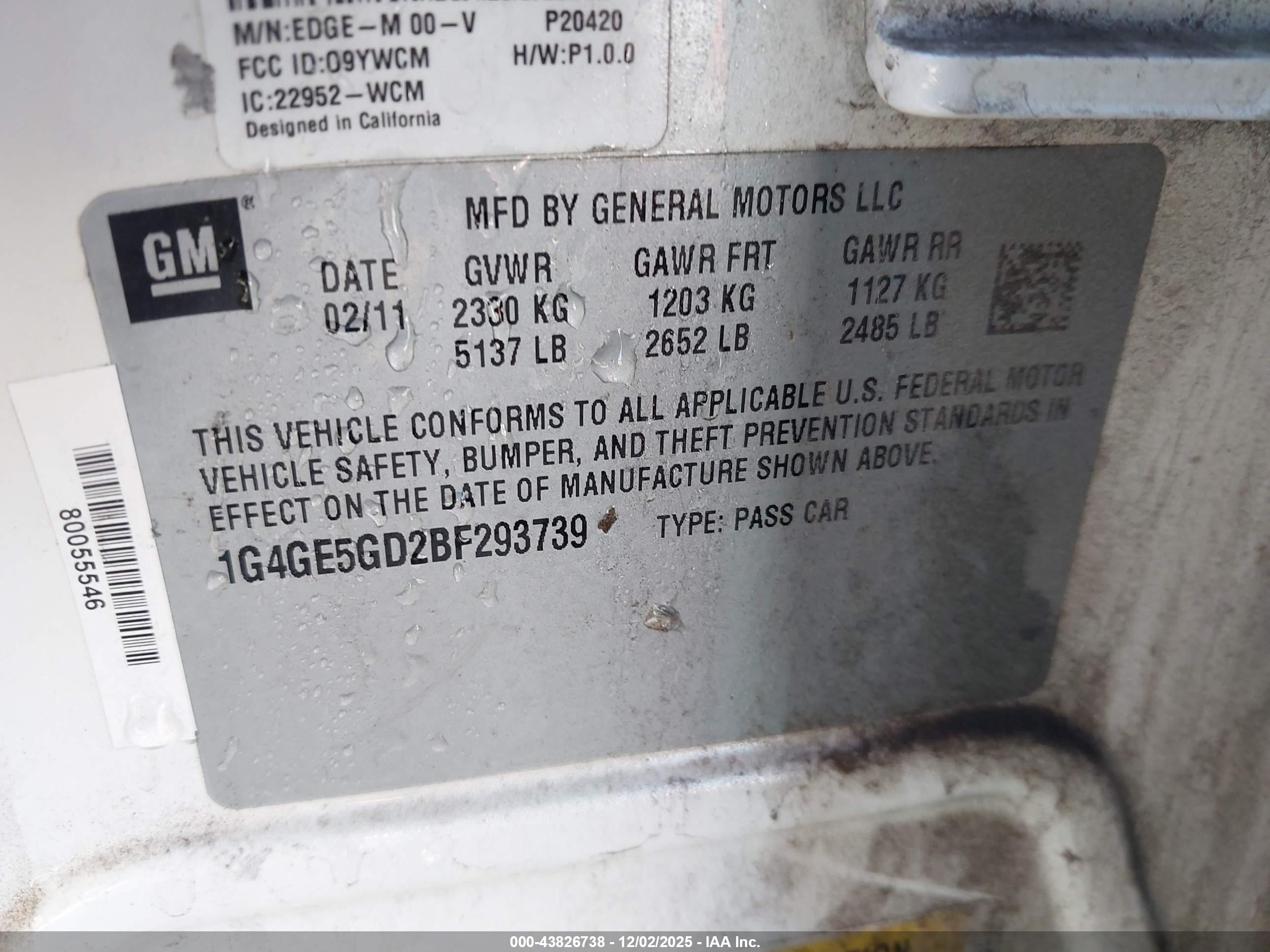 BUICK LACROSSE image 9