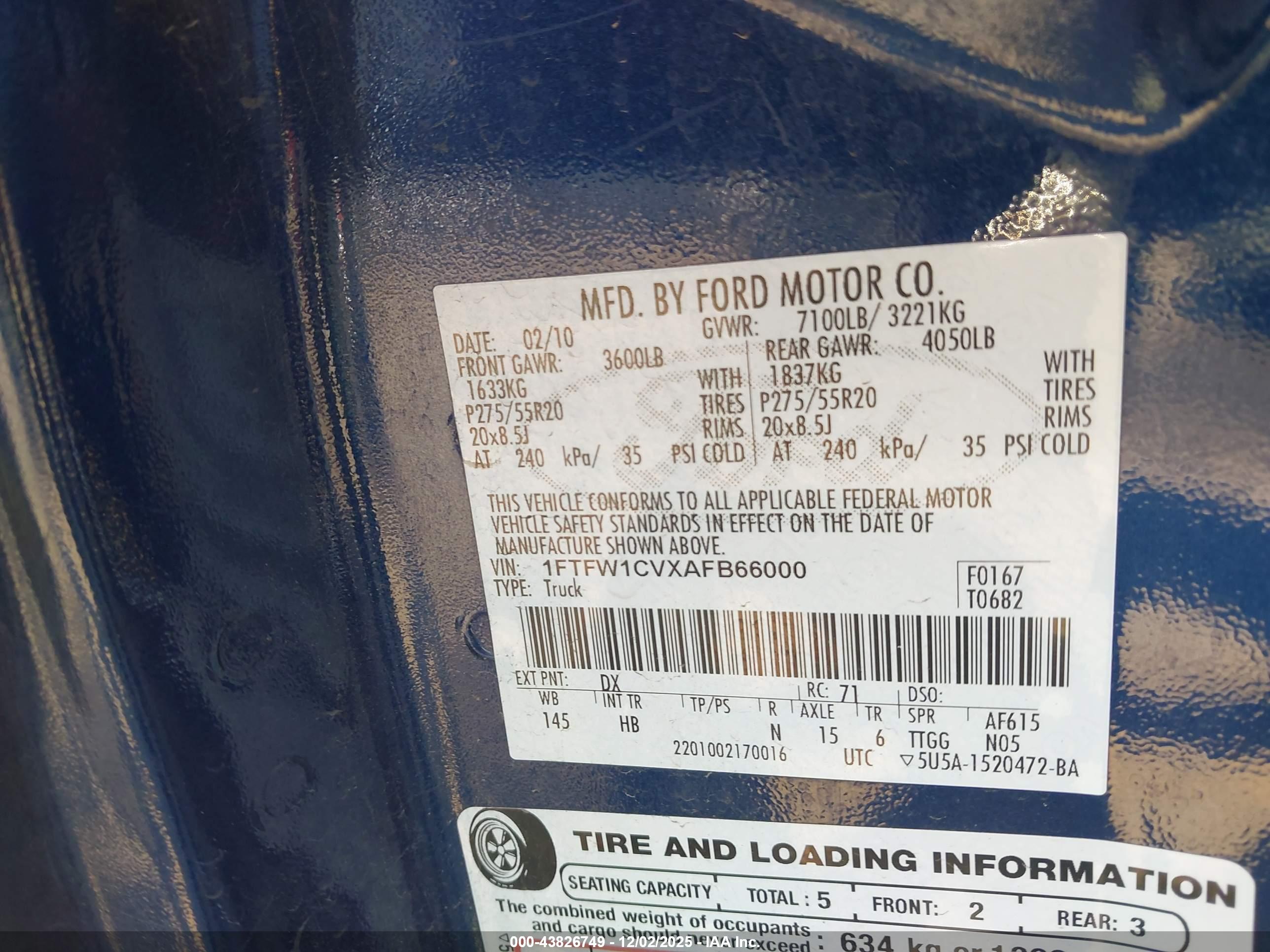 FORD F-150 image 9